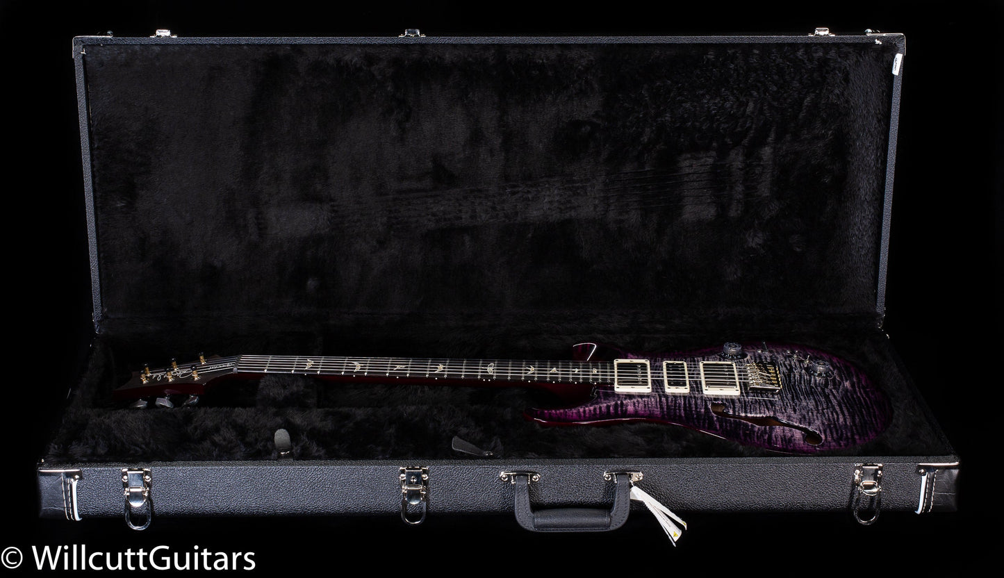PRS Special Semi-Hollow Charcoal Purple Wrap Burst (526)