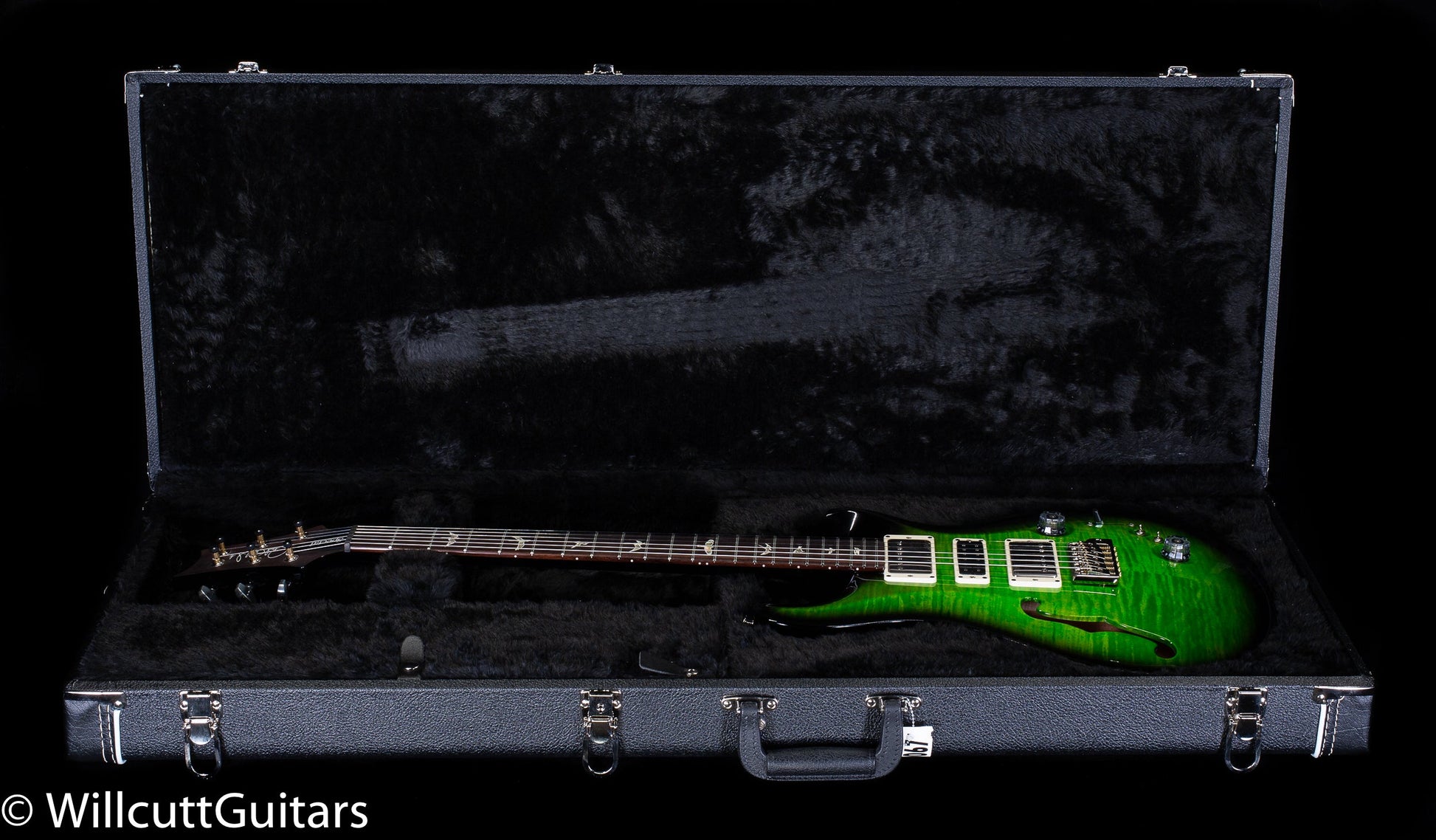 PRS Special Semi-Hollow Custom Color Ezira Verde Black Wrap Burst (622)