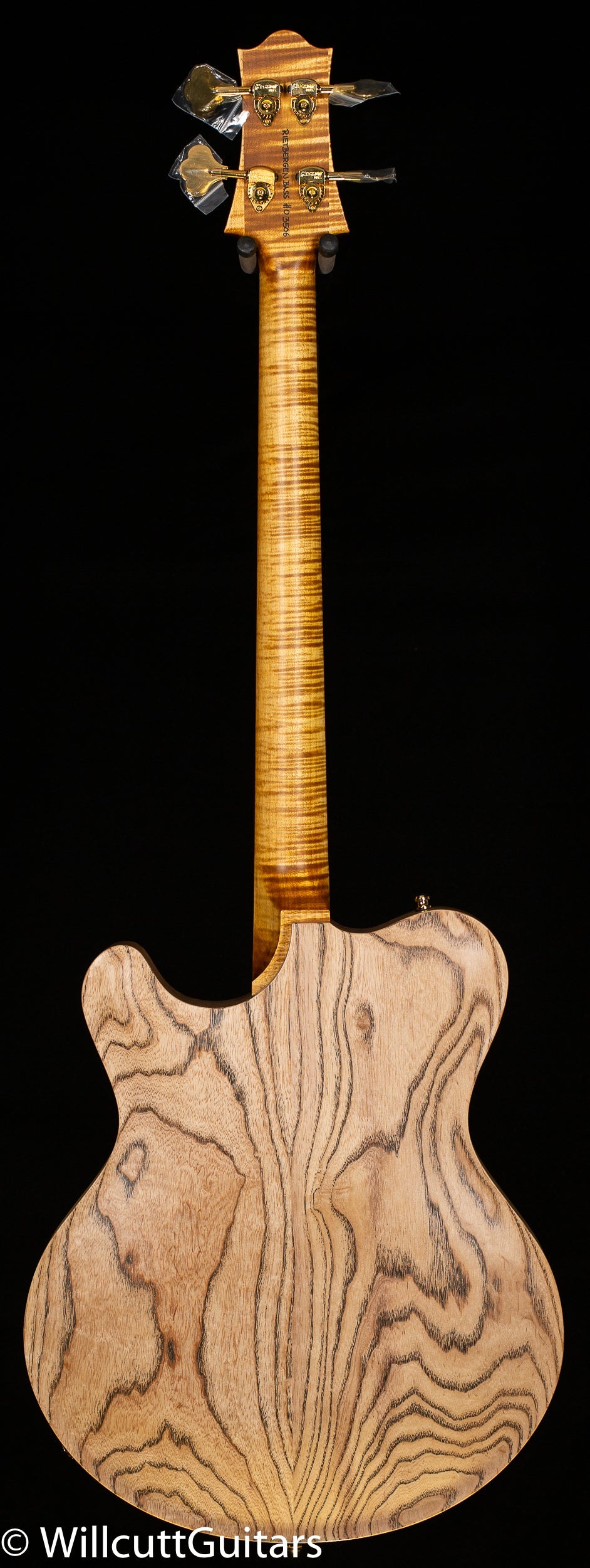 Nik Huber Rietbergen Bass Hierbas Yellow Bass Guitar (506)
