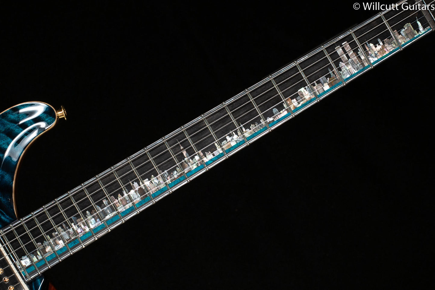 PRS Private Stock 9889 Custom 24 Subzero Glow New York Skyline (132)