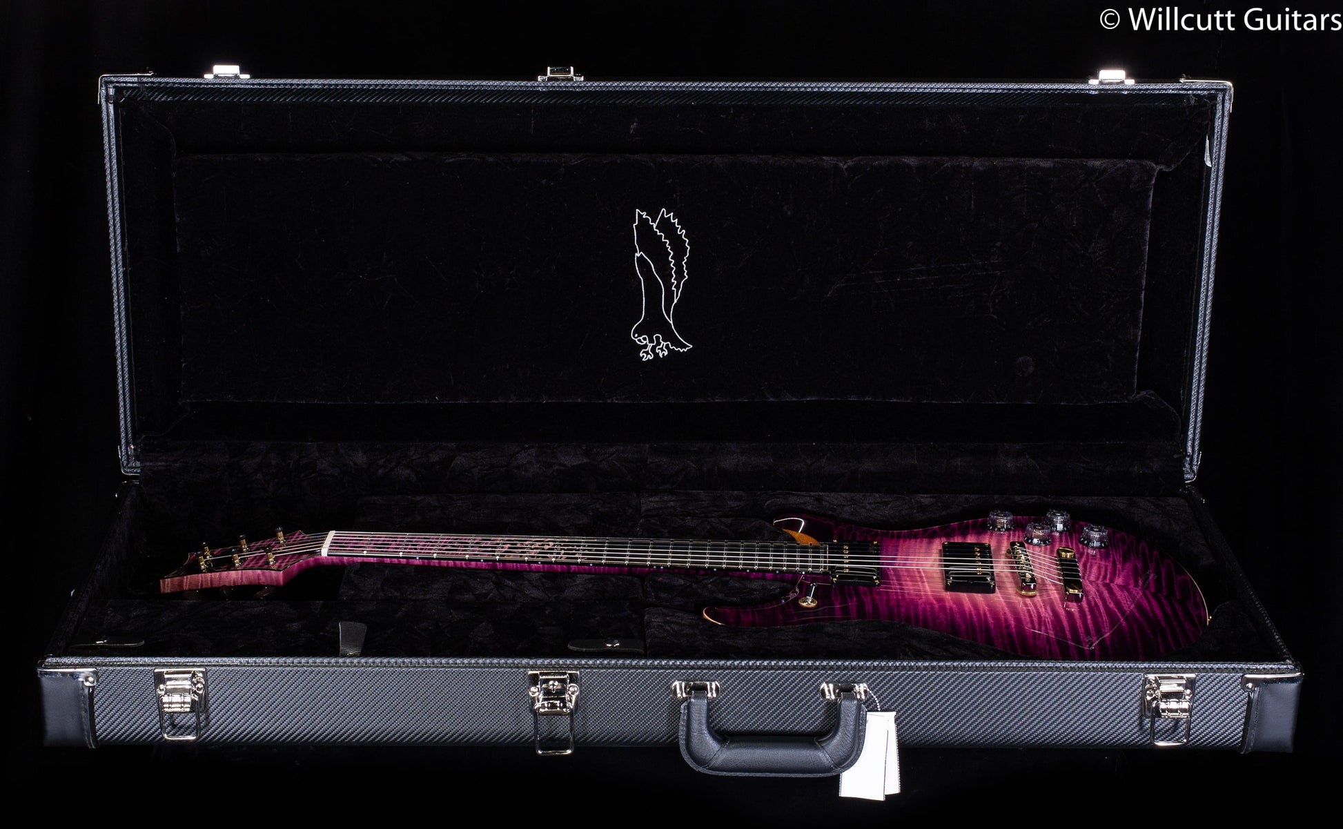 PRS Private Stock 09881 McCarty 594 Midnight Orchid Glow Birds in Flight (327)