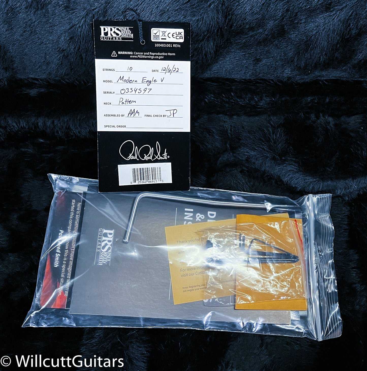 PRS Modern Eagle V Black (597)