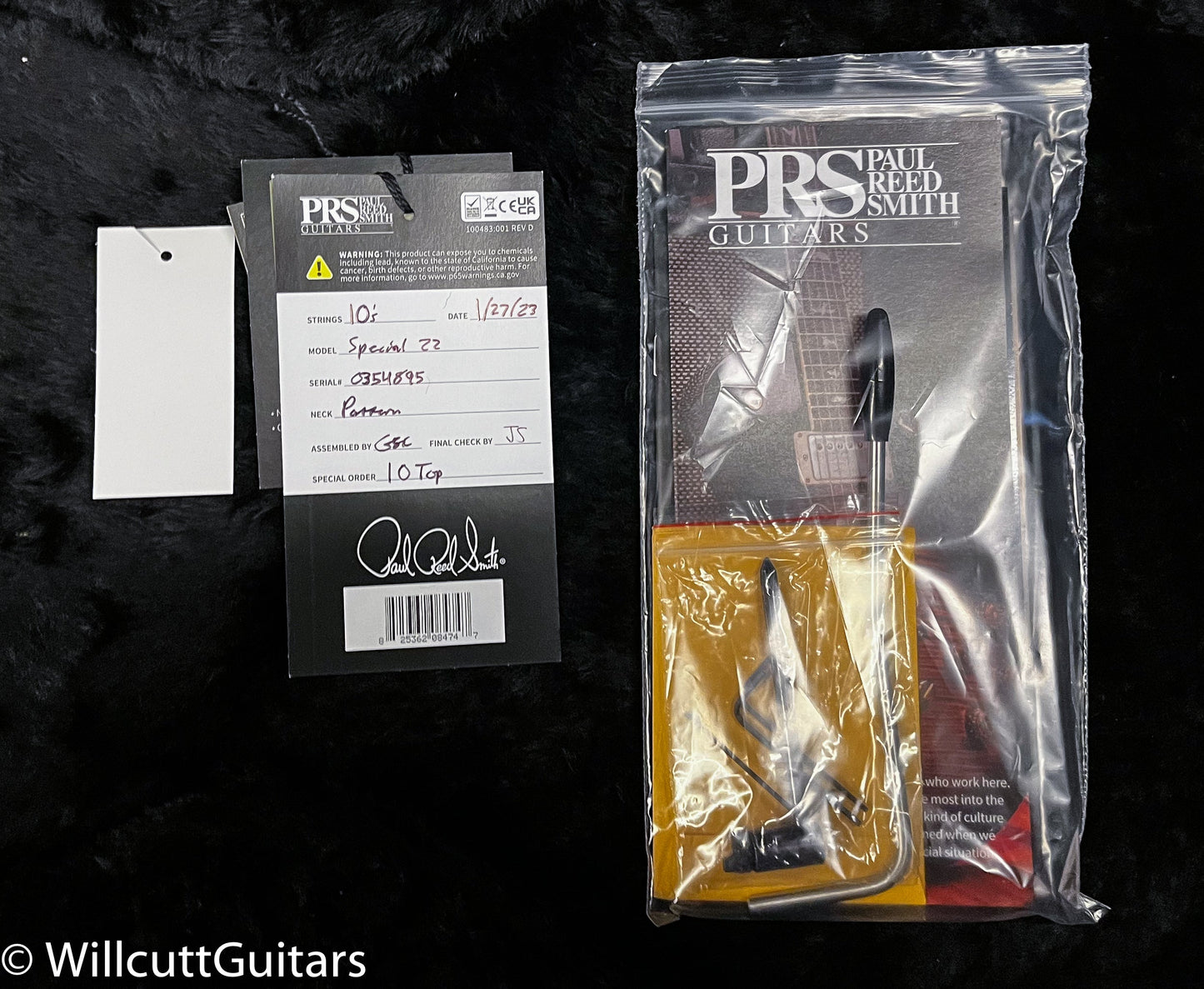 PRS Special Semi-Hollow Cobalt Blue 10 Top(895)