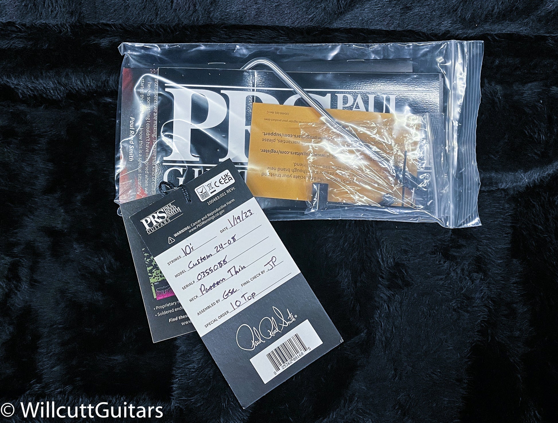 PRS Custom 24-08 Cobalt Blue 10 Top (088)