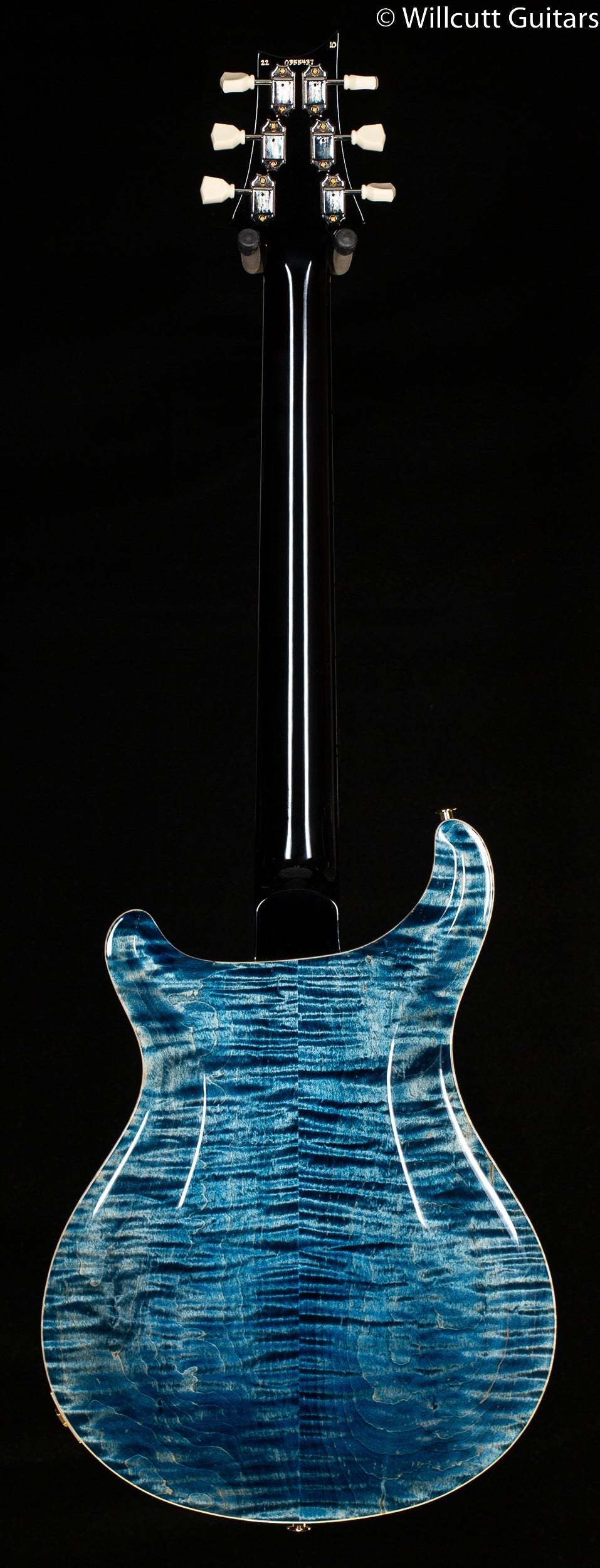 PRS McCarty 594 Hollowbody II Faded Whale Blue 10 Top (437)