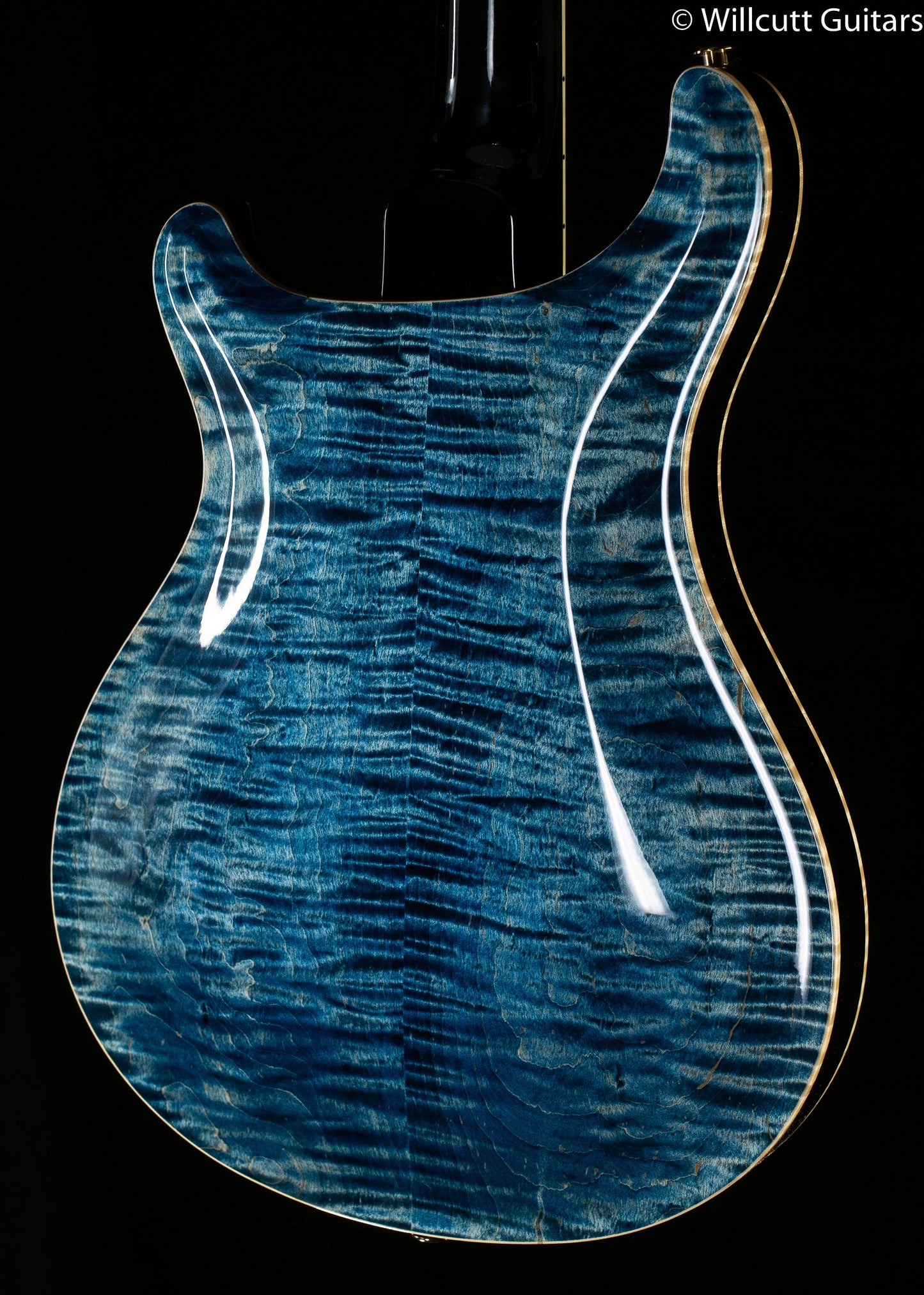 PRS McCarty 594 Hollowbody II Faded Whale Blue 10 Top (437)