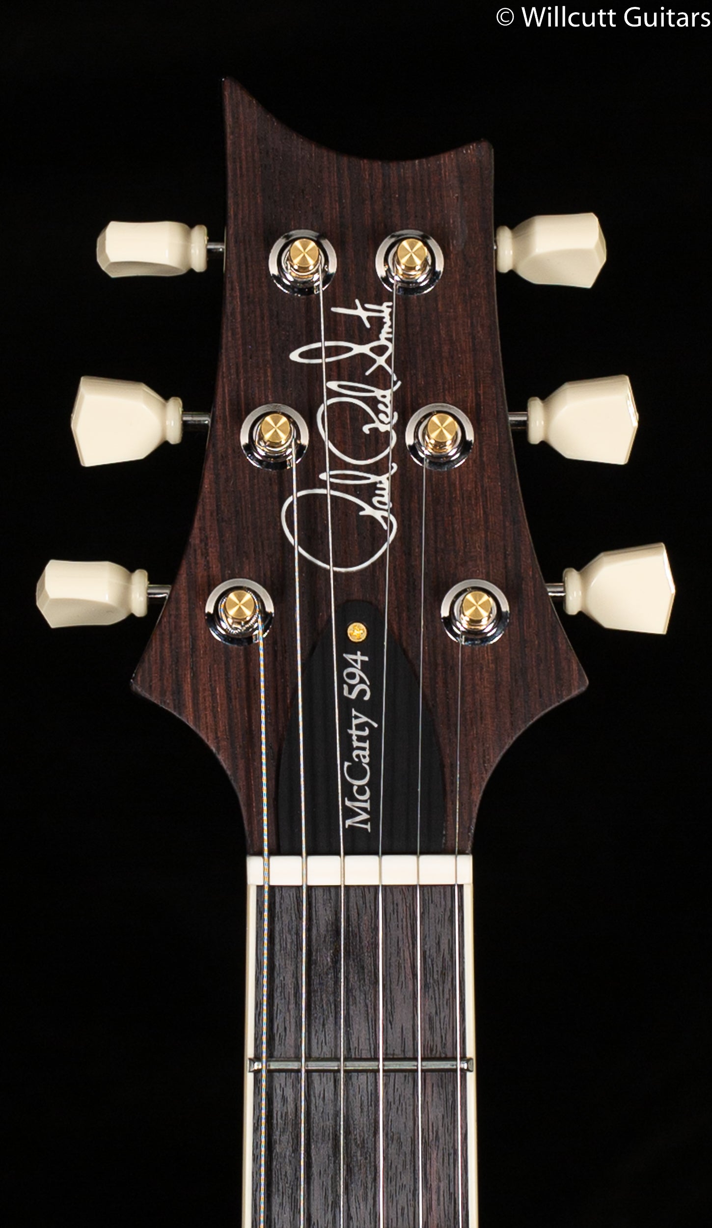 PRS McCarty 594 Hollowbody II Faded Whale Blue 10 Top (437)