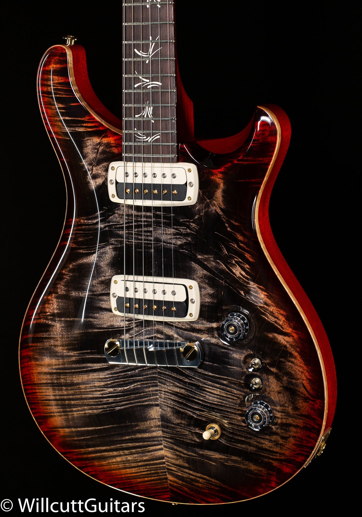 PRS Paul's Guitar Charcoal Cherry 10 Top (804)
