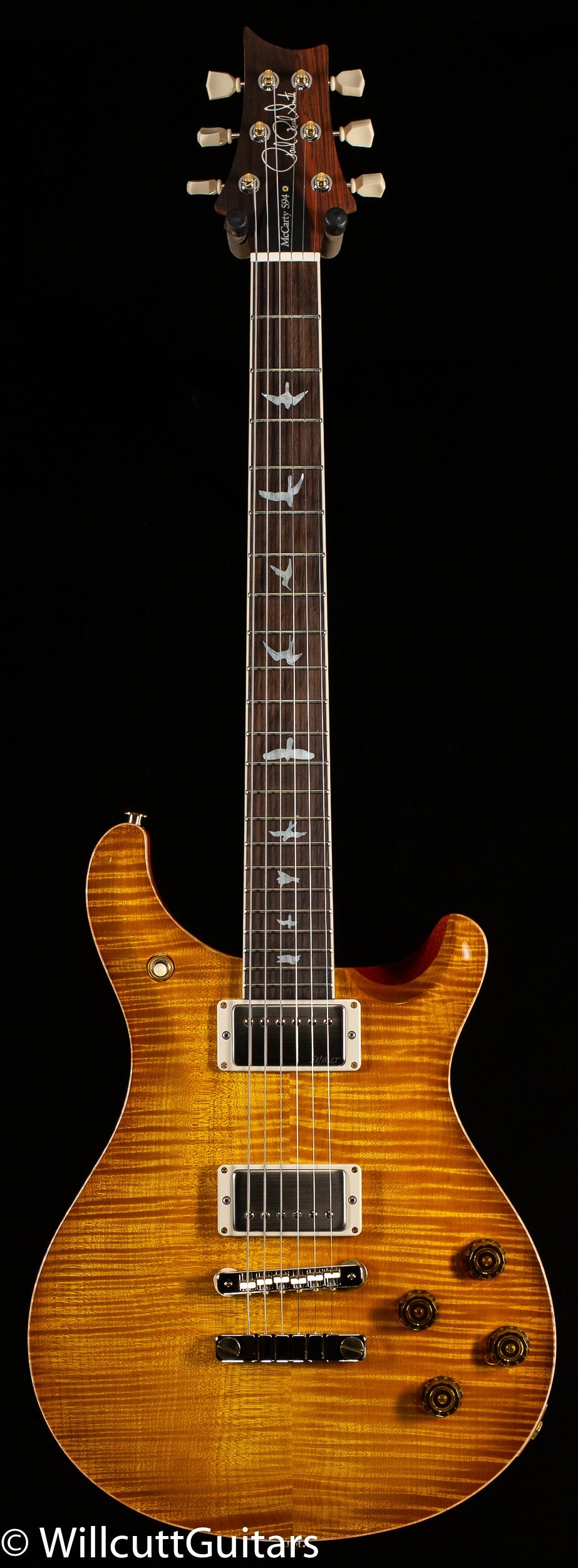 PRS Wood Library McCarty 594 Faded McCarty Sunburst 10 Top Brazilian Rosewood (733)