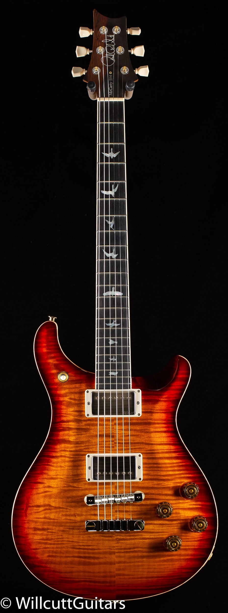 PRS Wood Library McCarty 594 Dark Cherry Sunburst 10 Top Brazilian Rosewood (734)