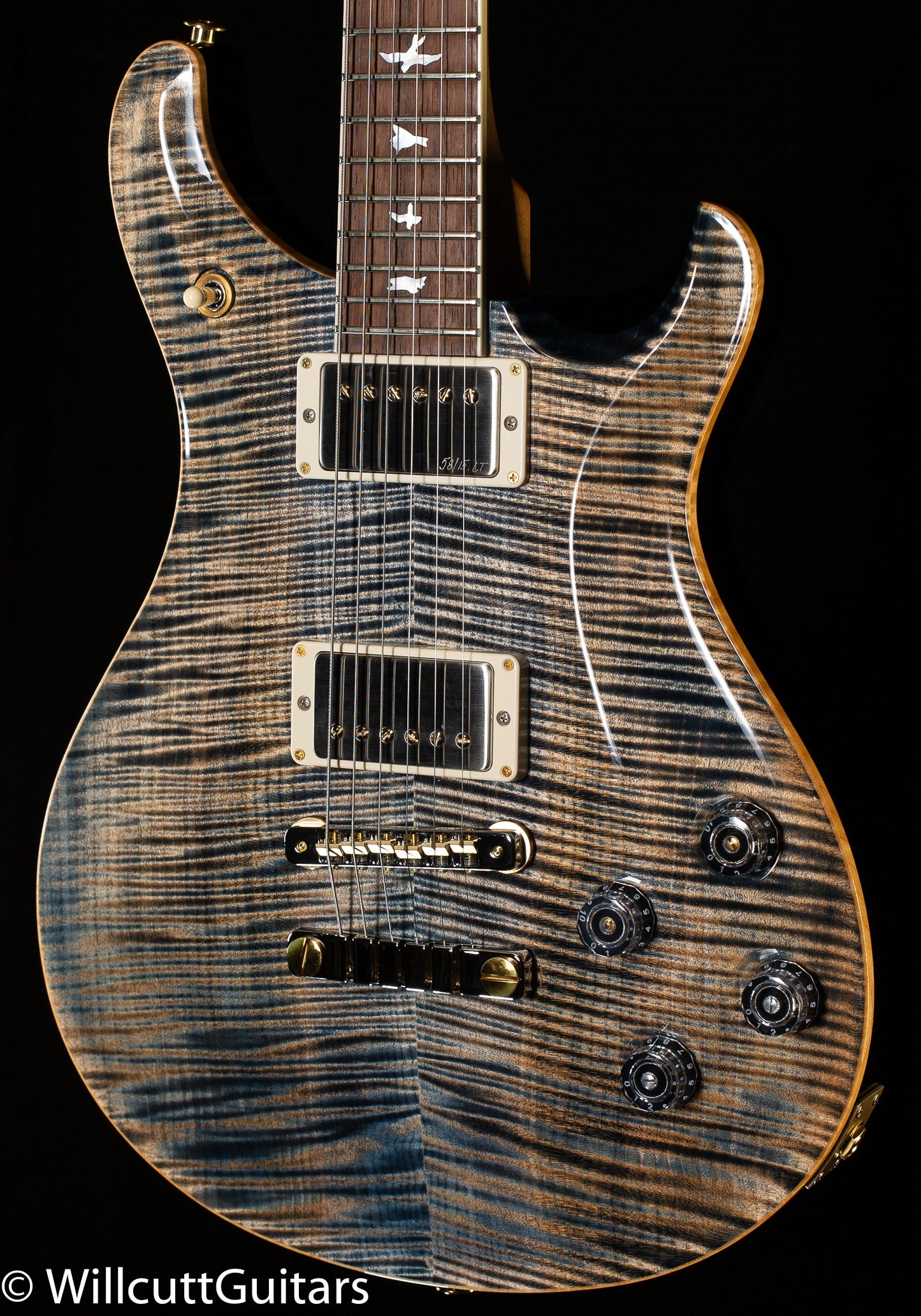 PRS Wood Library McCarty 594 Faded Whale Blue 10 Top Brazilian Rosewood (738)