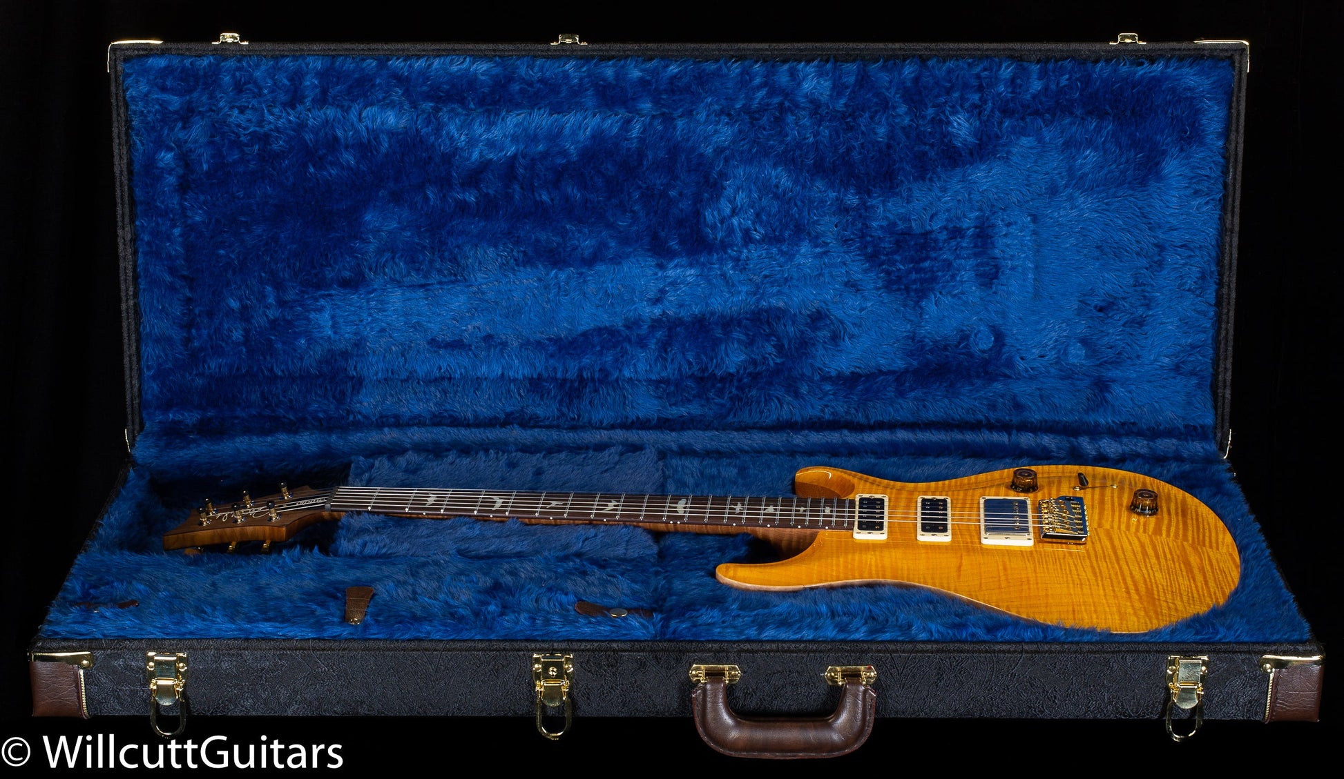 PRS Wood Library Studio Santana Yellow 10 Top Torrefied Maple Neck (842)