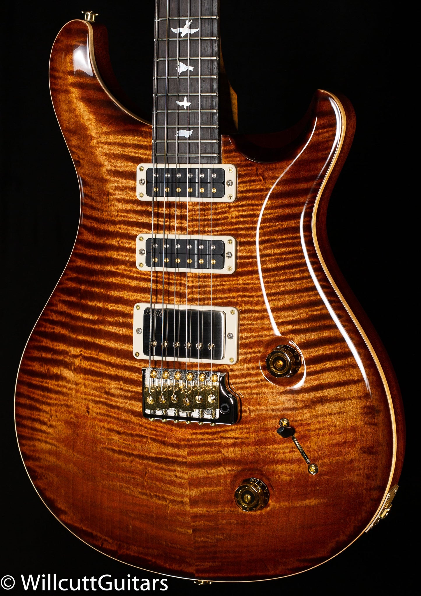 PRS Wood Library Studio Copperhead Burst 10 Top Torrefied Maple Neck (843)