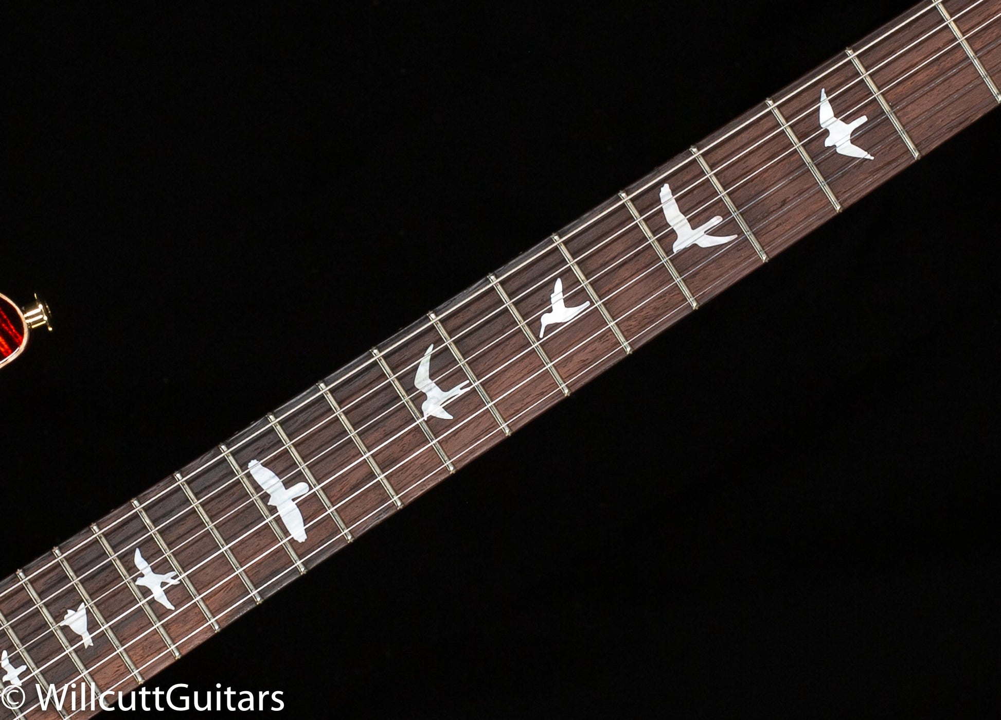 PRS Wood Library Studio Charcoal Cherry Burst 10 Top Torrefied Maple Neck (844)