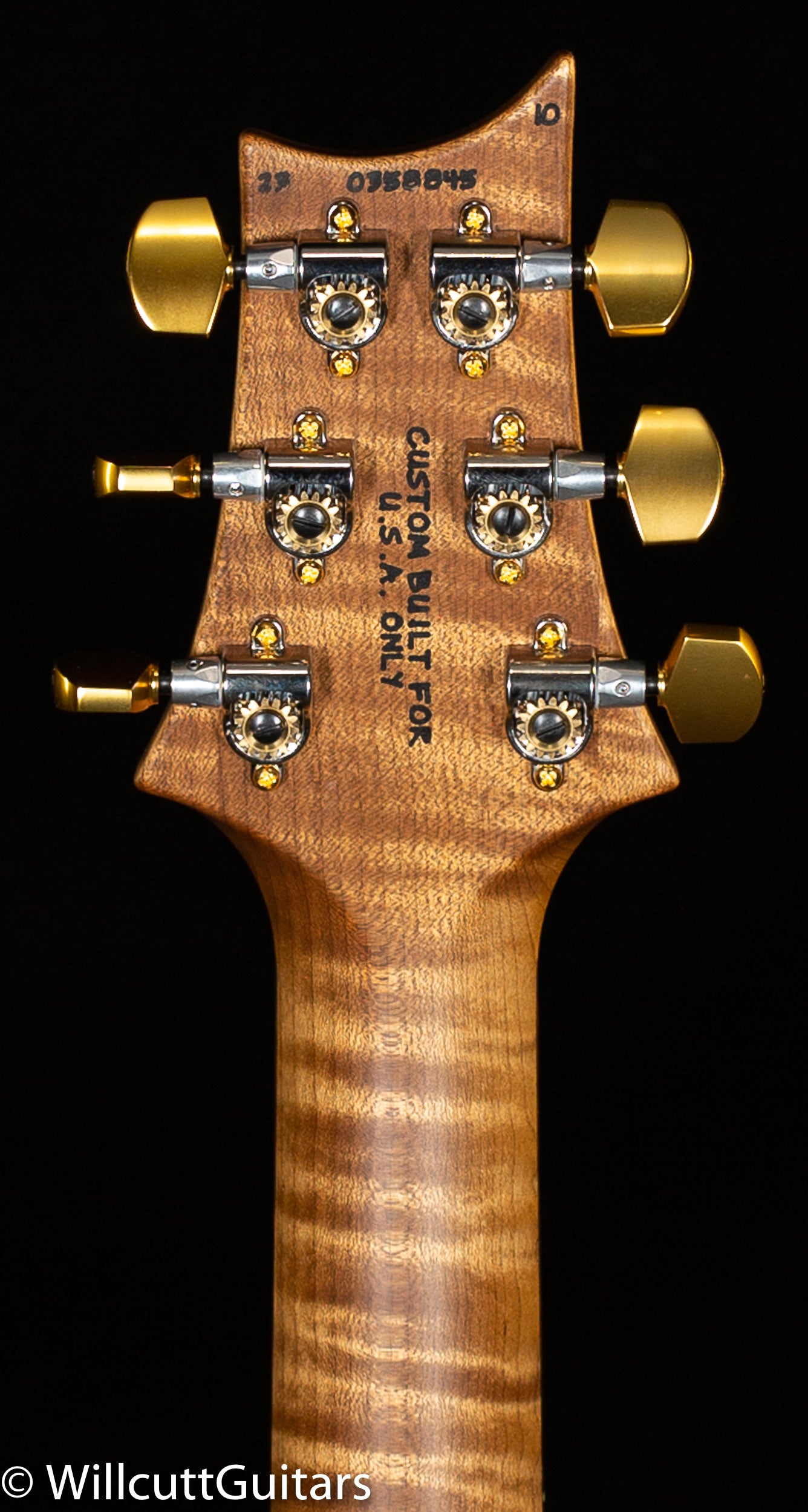 PRS Wood Library Studio Faded Blue Jean 10 Top Torrefied Maple Neck (845)