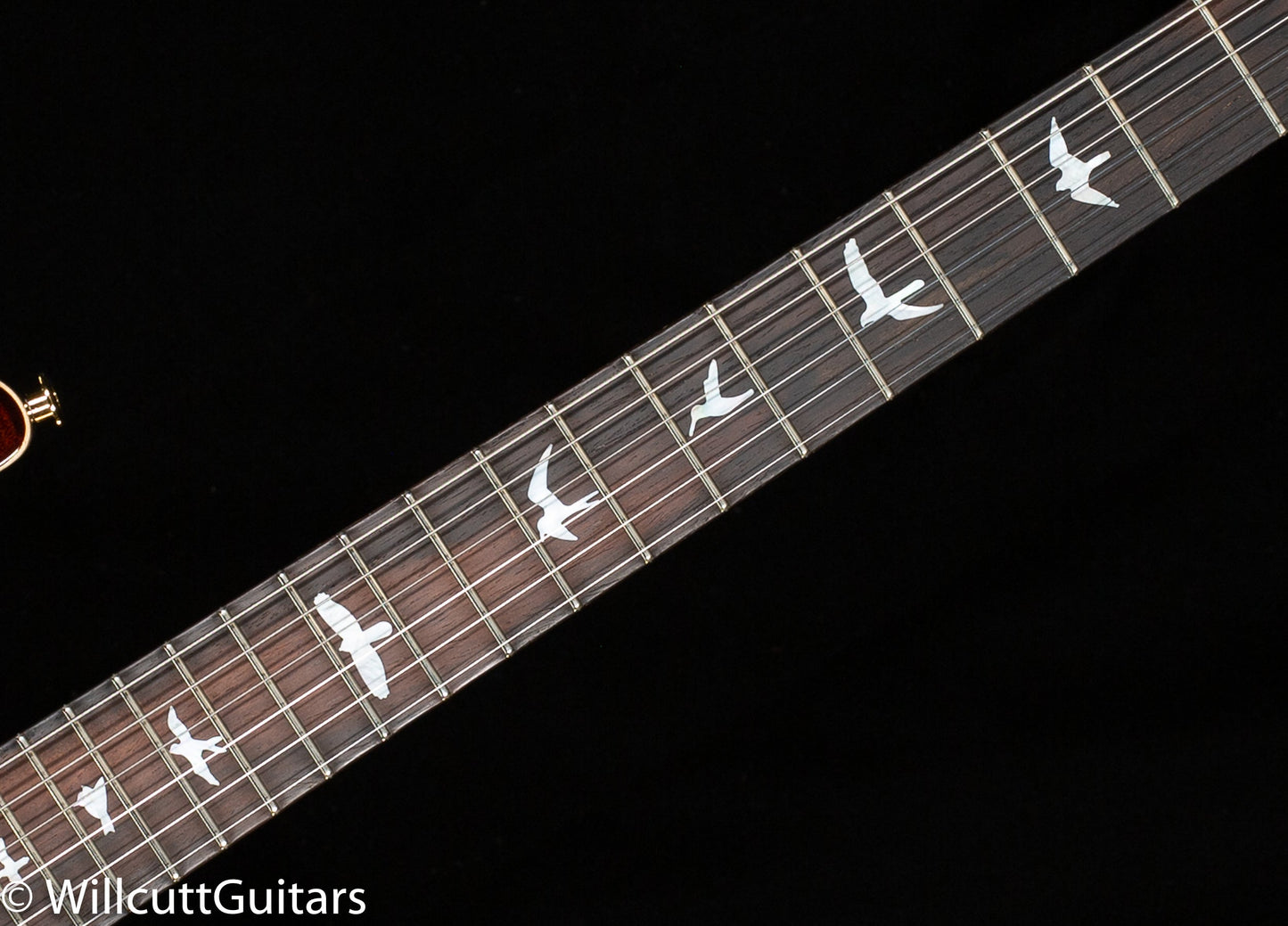 PRS Wood Library Studio Black Gold Burst 10 Top Torrefied Maple Neck (848)