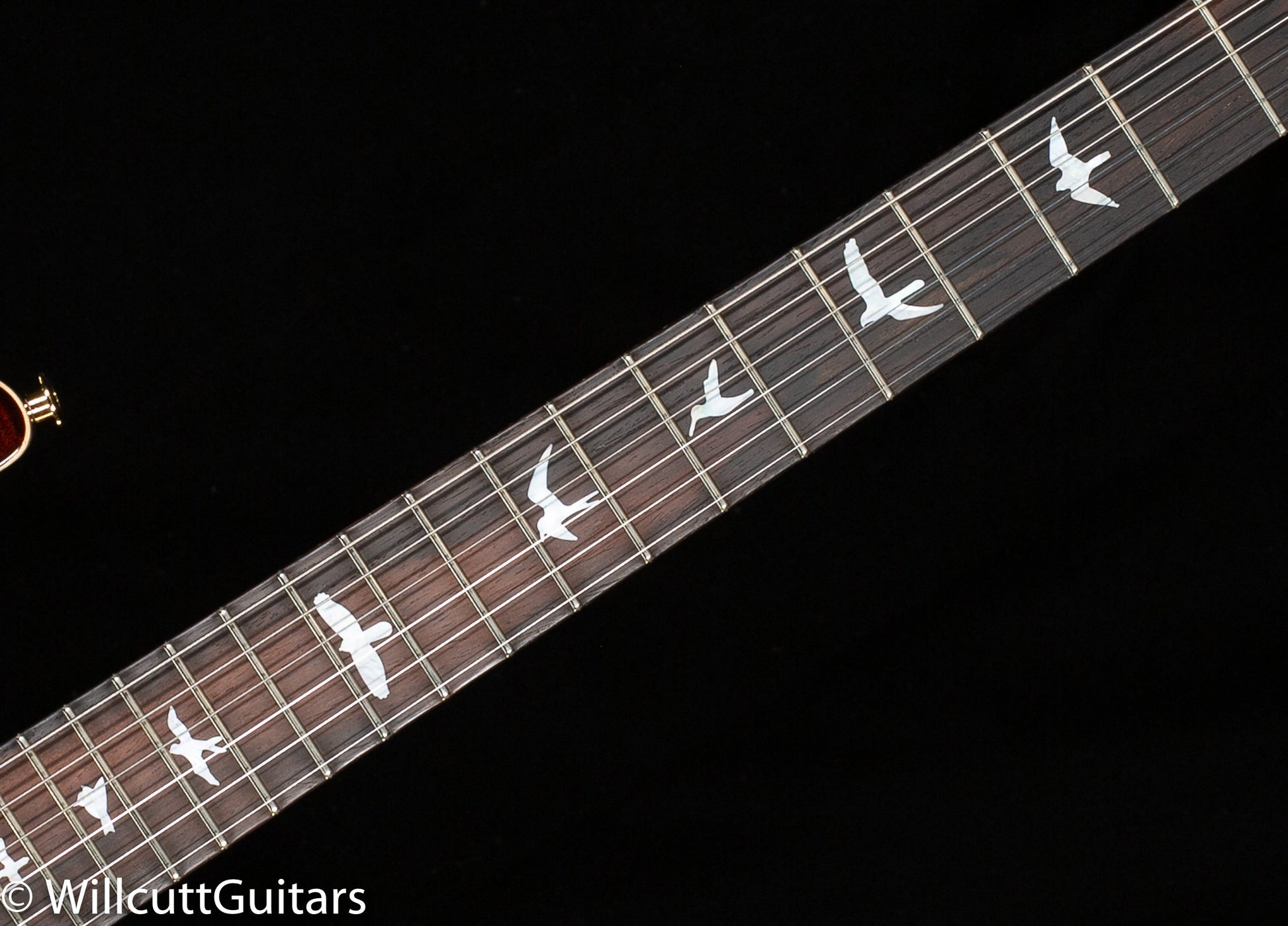 PRS Wood Library Studio Black Gold Burst 10 Top Torrefied Maple Neck (848)