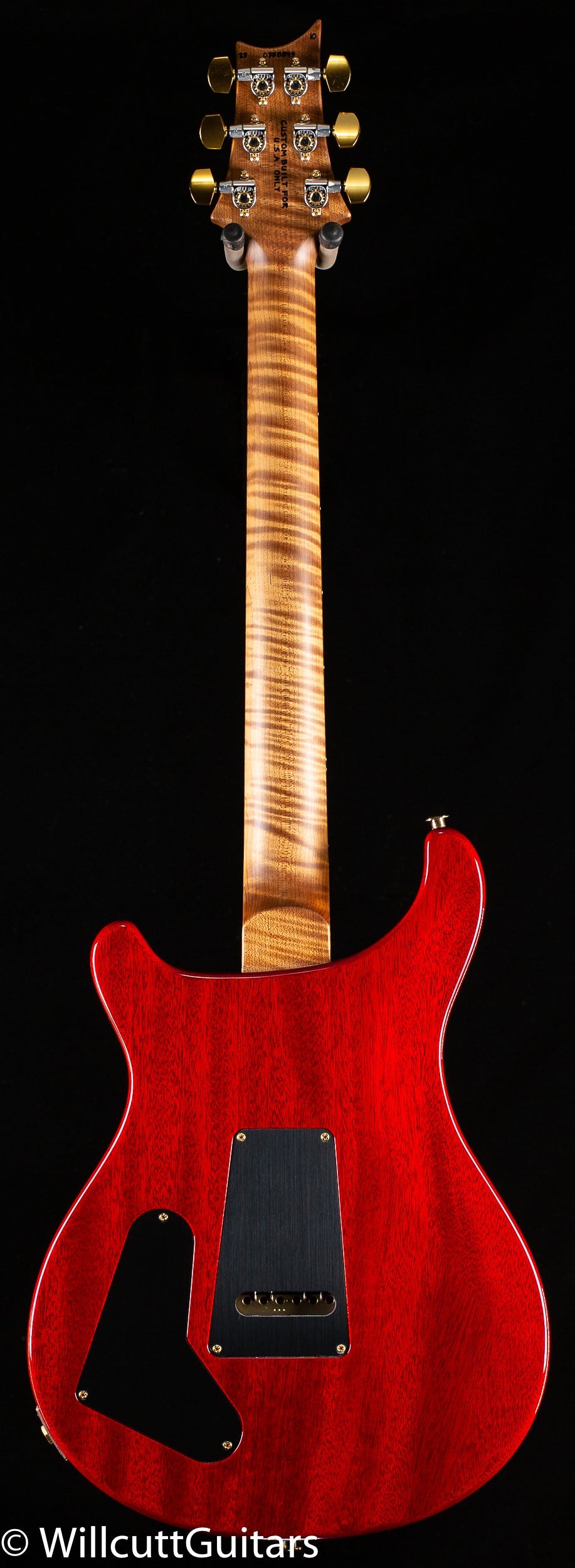 PRS Wood Library Studio Charcoal Cherry Burst 10 Top Torrefied Maple Neck (849)