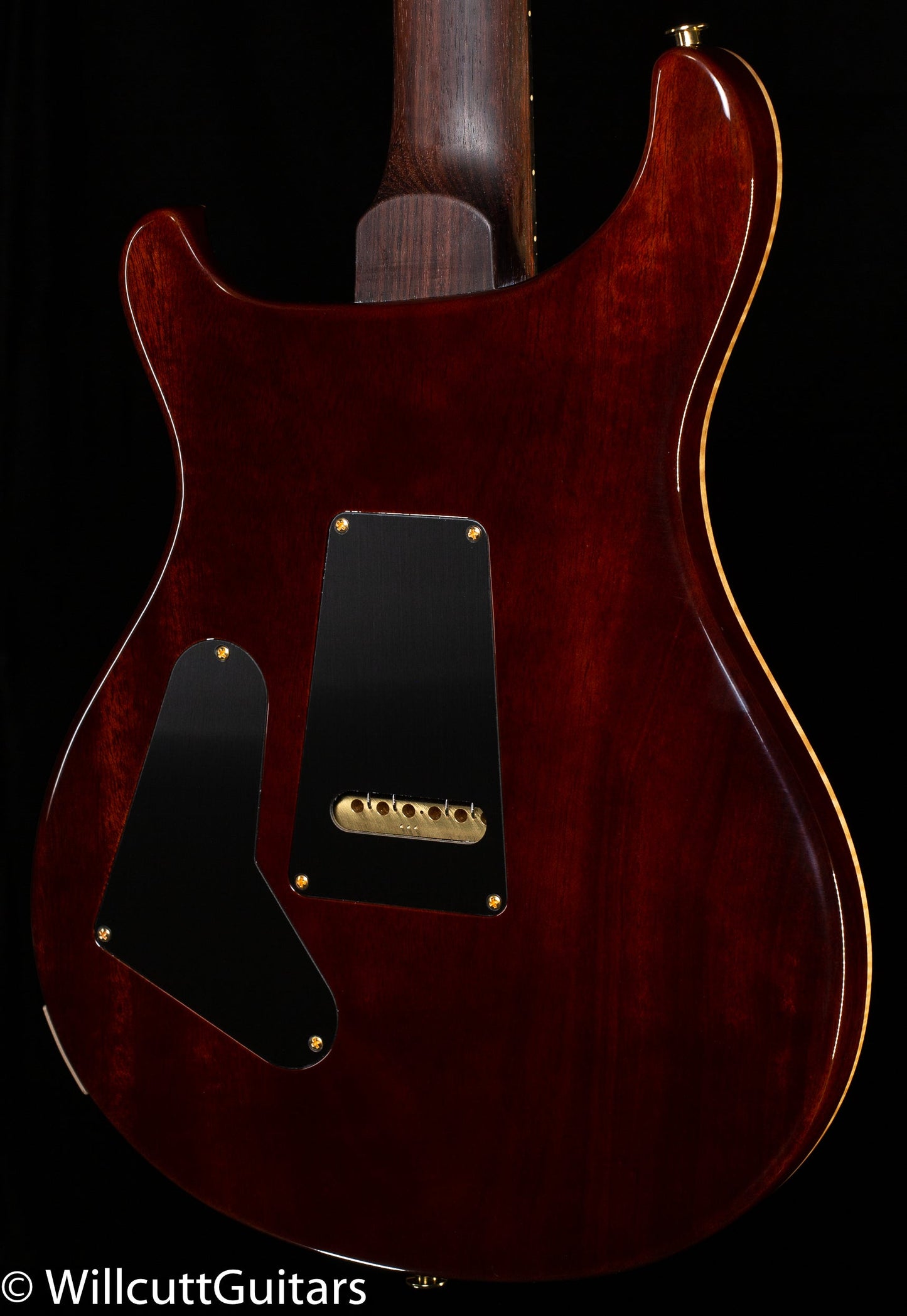 PRS Wood Library Custom 24-08 Black Gold Burst 10 Top Rosewood Neck (945)