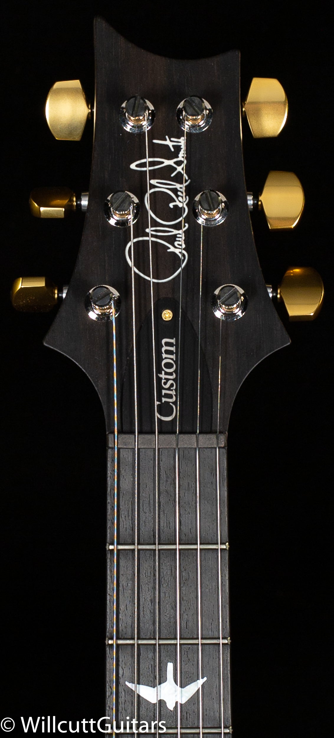 PRS Wood Library Custom 24-08 Black Gold Burst 10 Top Rosewood Neck (945)