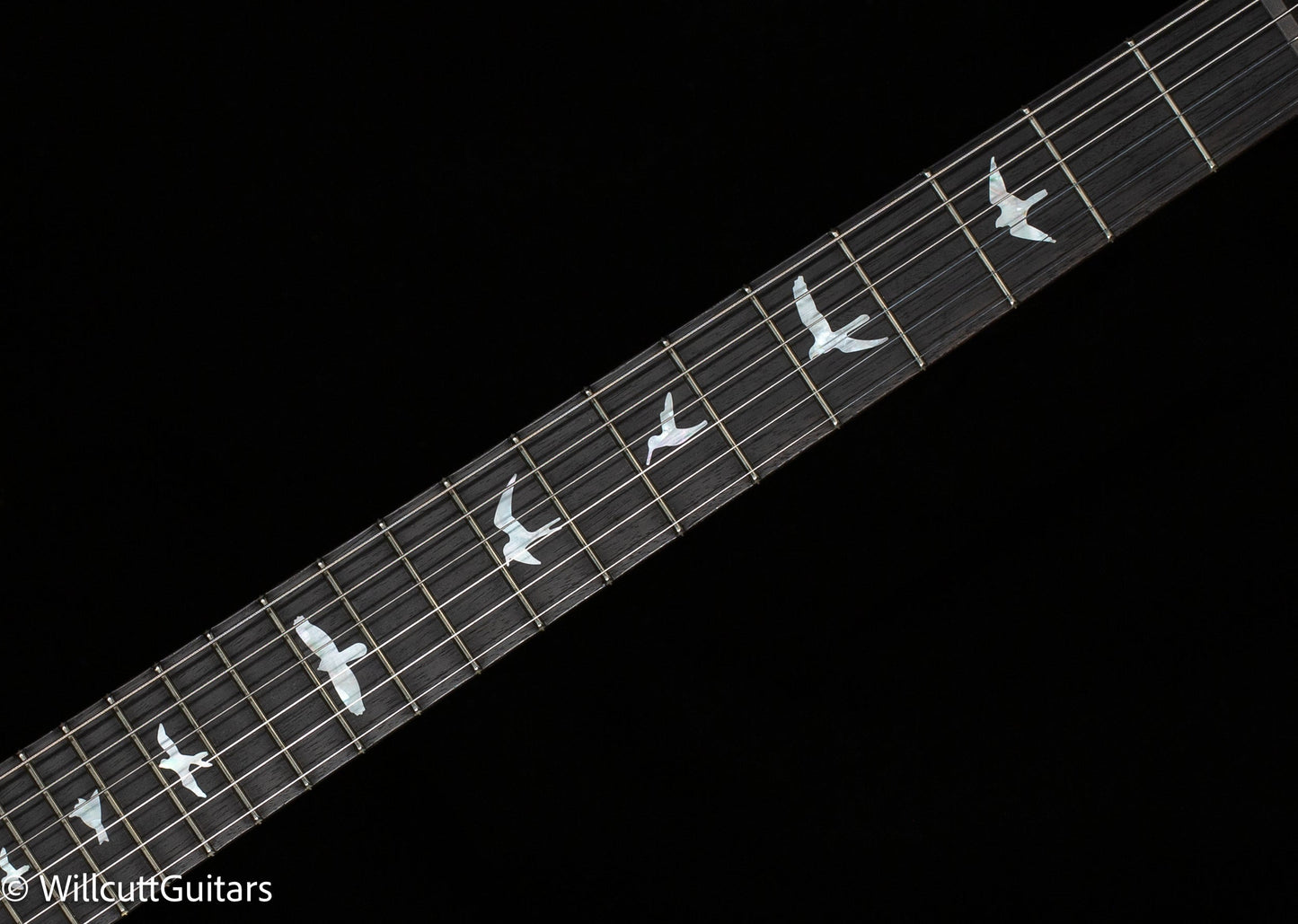 PRS Wood Library Custom 24-08 Blood Orange Smokeburst 10 Top Rosewood Neck (948)