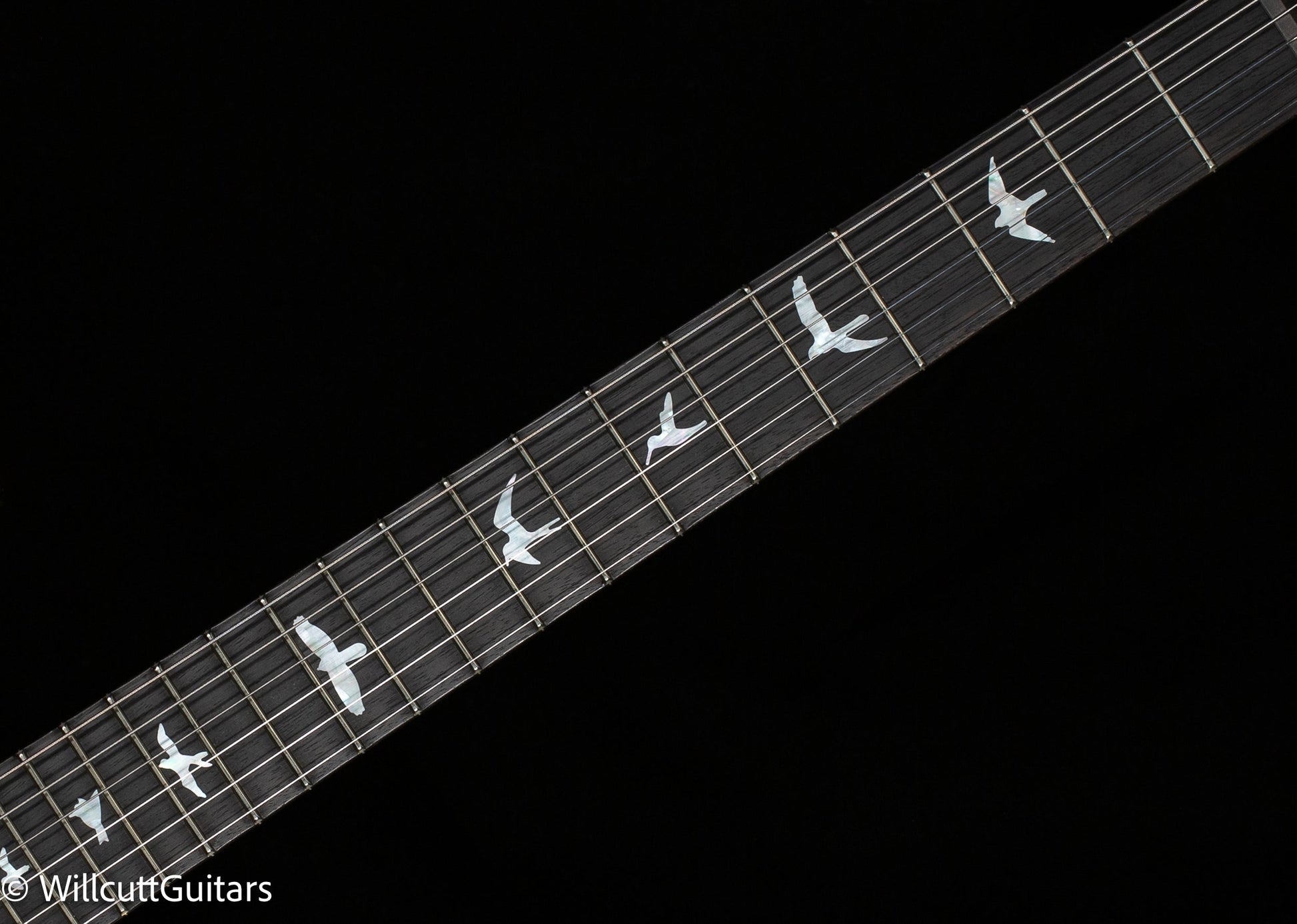 PRS Wood Library Custom 24-08 Blood Orange Smokeburst 10 Top Rosewood Neck (948)