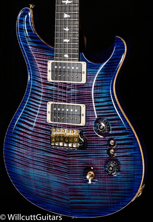 PRS Wood Library Custom 24-08, Violet Blue Burst 10 Top Rosewood Neck (949)