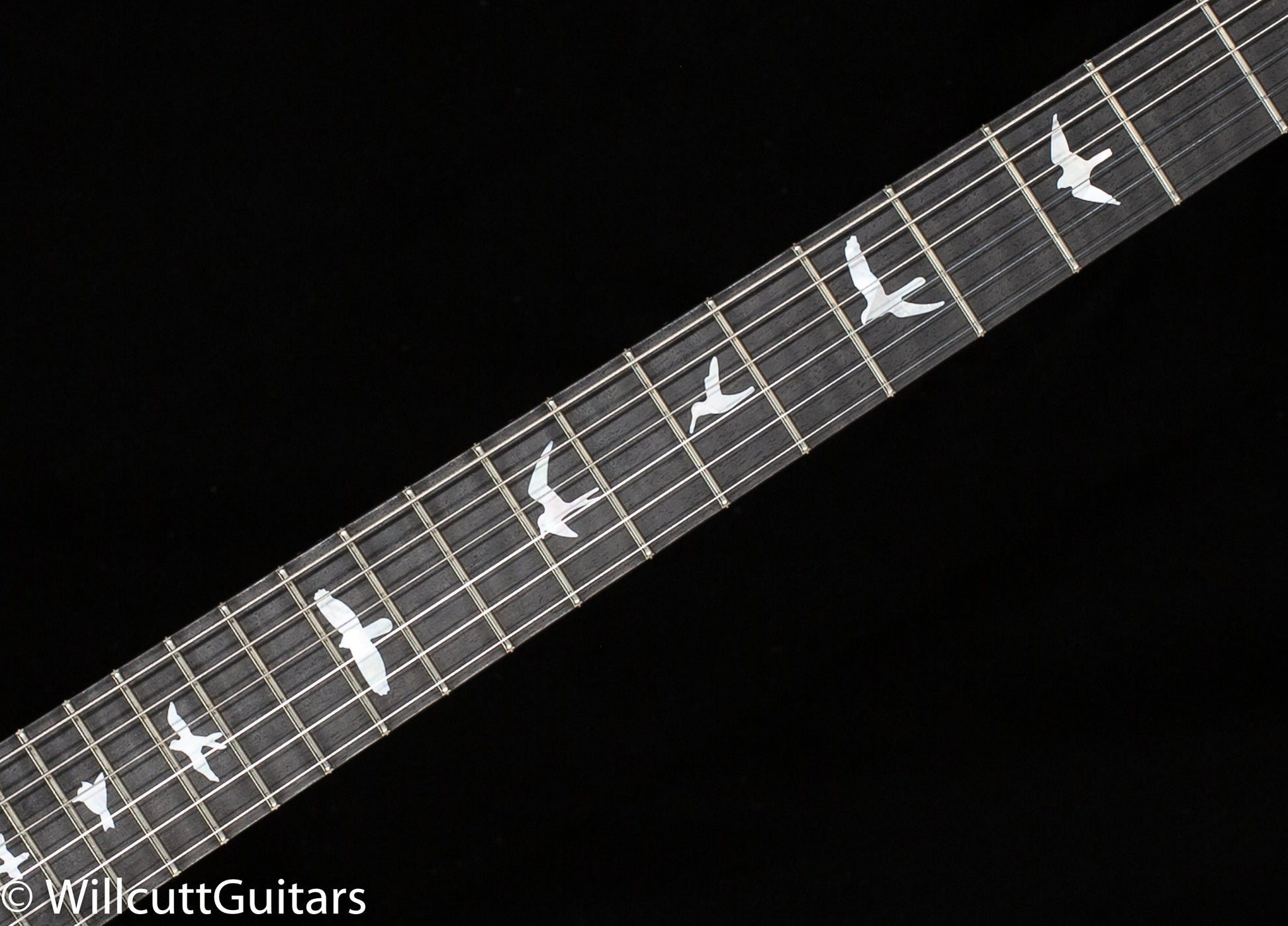 PRS Wood Library Custom 24-08 Blood Orange Smokeburst 10 Top Rosewood Neck (954)