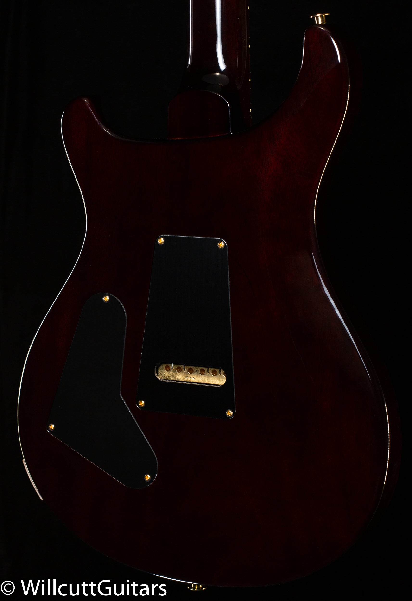 PRS Custom 24 Black Gold Wraparound 10 Top (060)