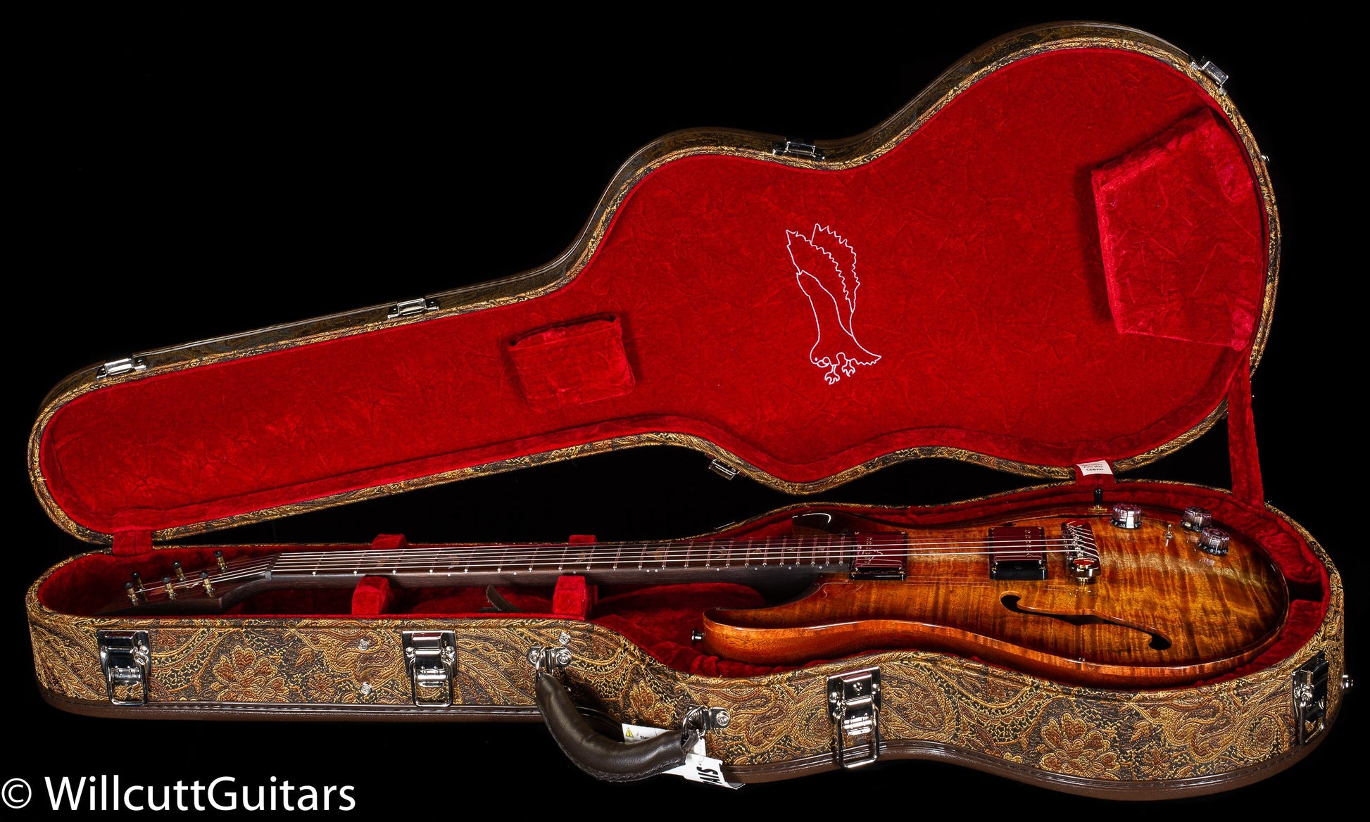 PRS Private Stock 10255 Hollowbody II Piezo Koa (555)