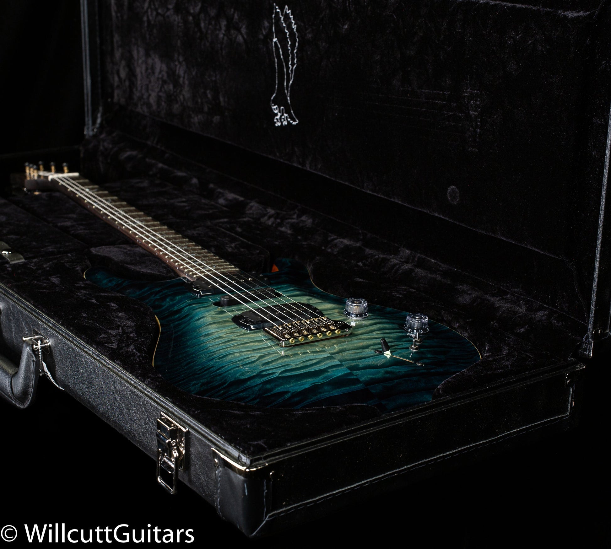 PRS Private Stock 10262 Modern Eagle V Slate Blue Glow (720)