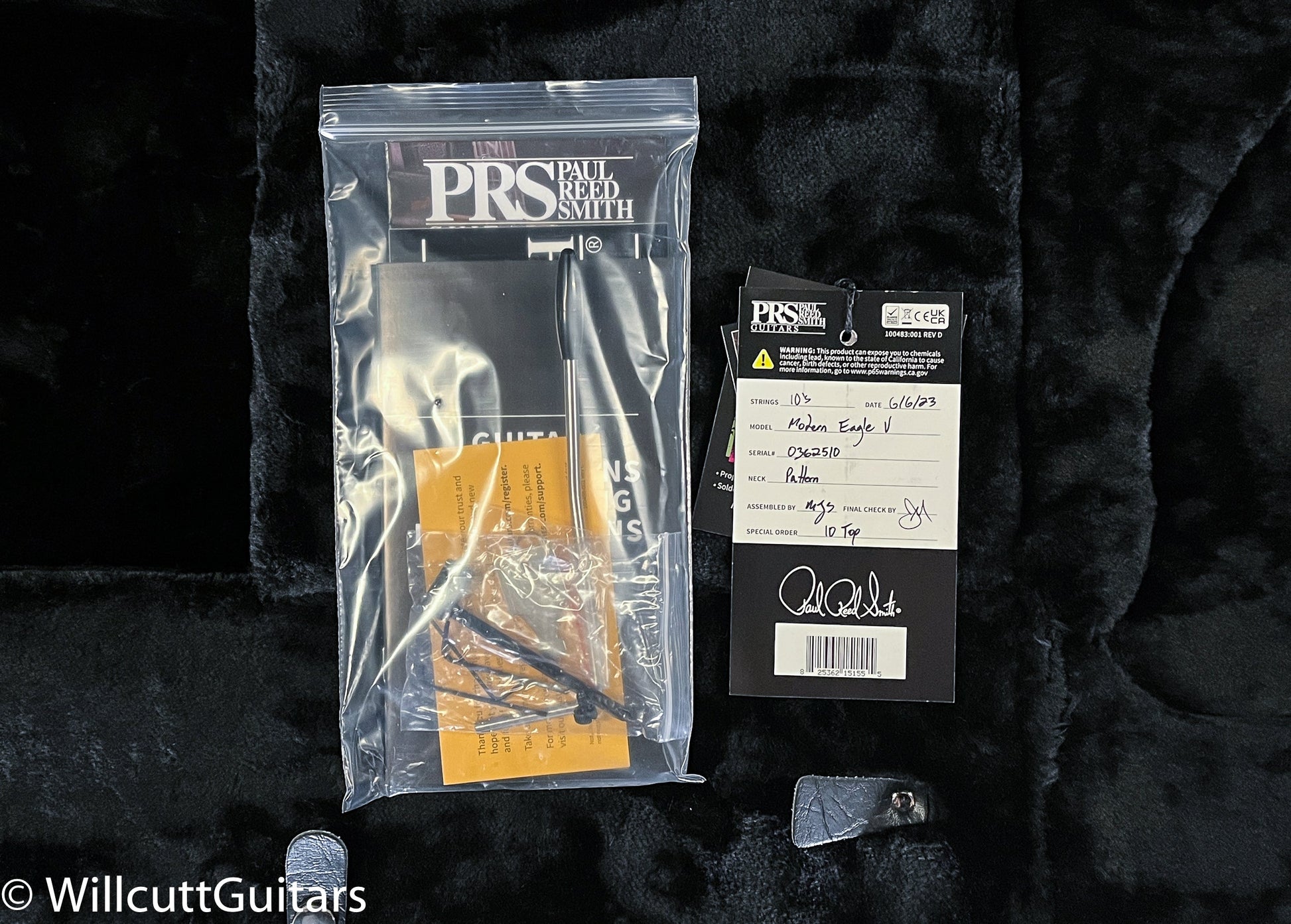 PRS Modern Eagle V Purple Mist 10 Top (510)