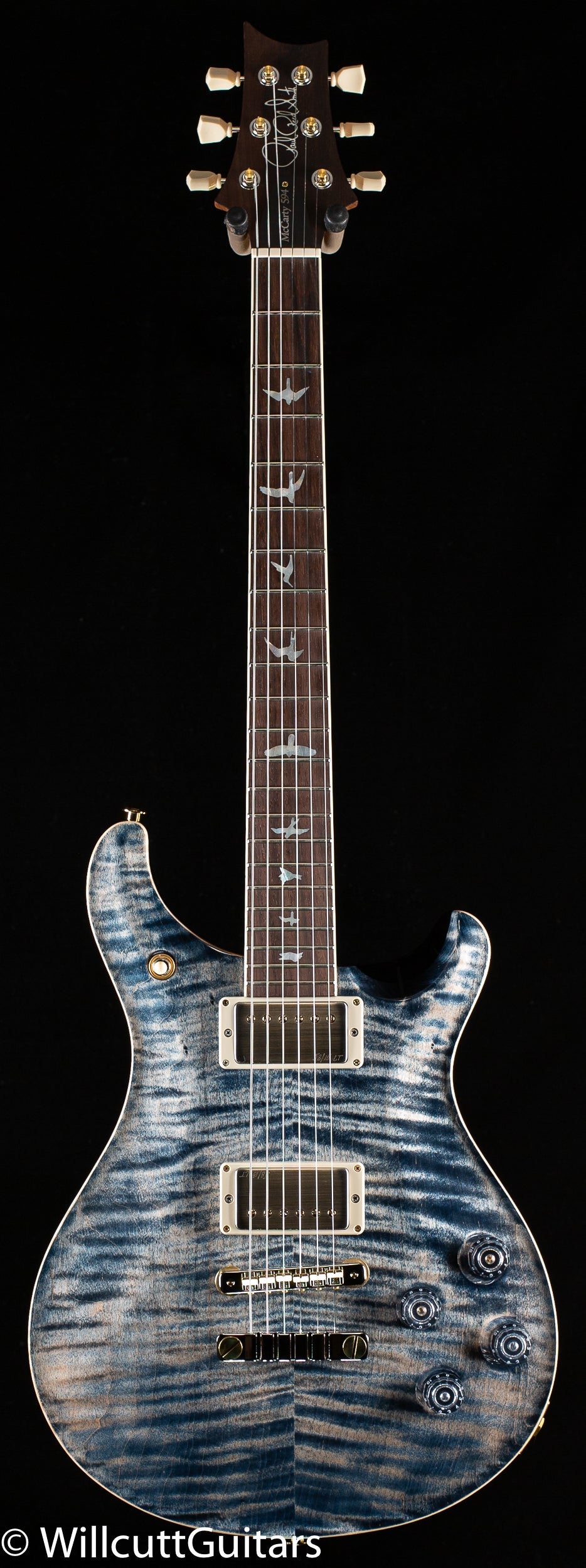 PRS Wood Library McCarty 594 Faded Whale Blue 10 Top Brazilian Rosewood (840)