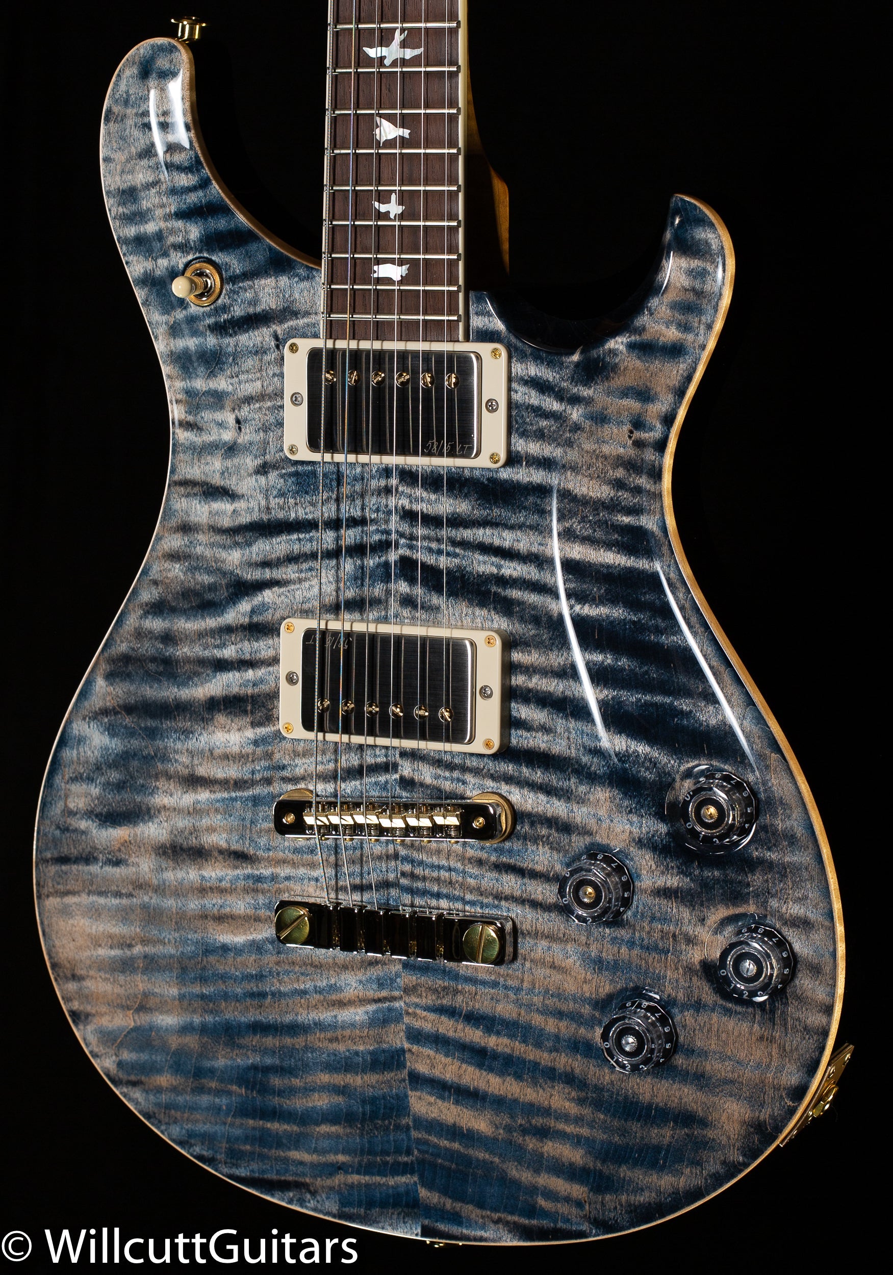 PRS Wood Library McCarty 594 Faded Whale Blue 10 Top Brazilian Rosewood (840)