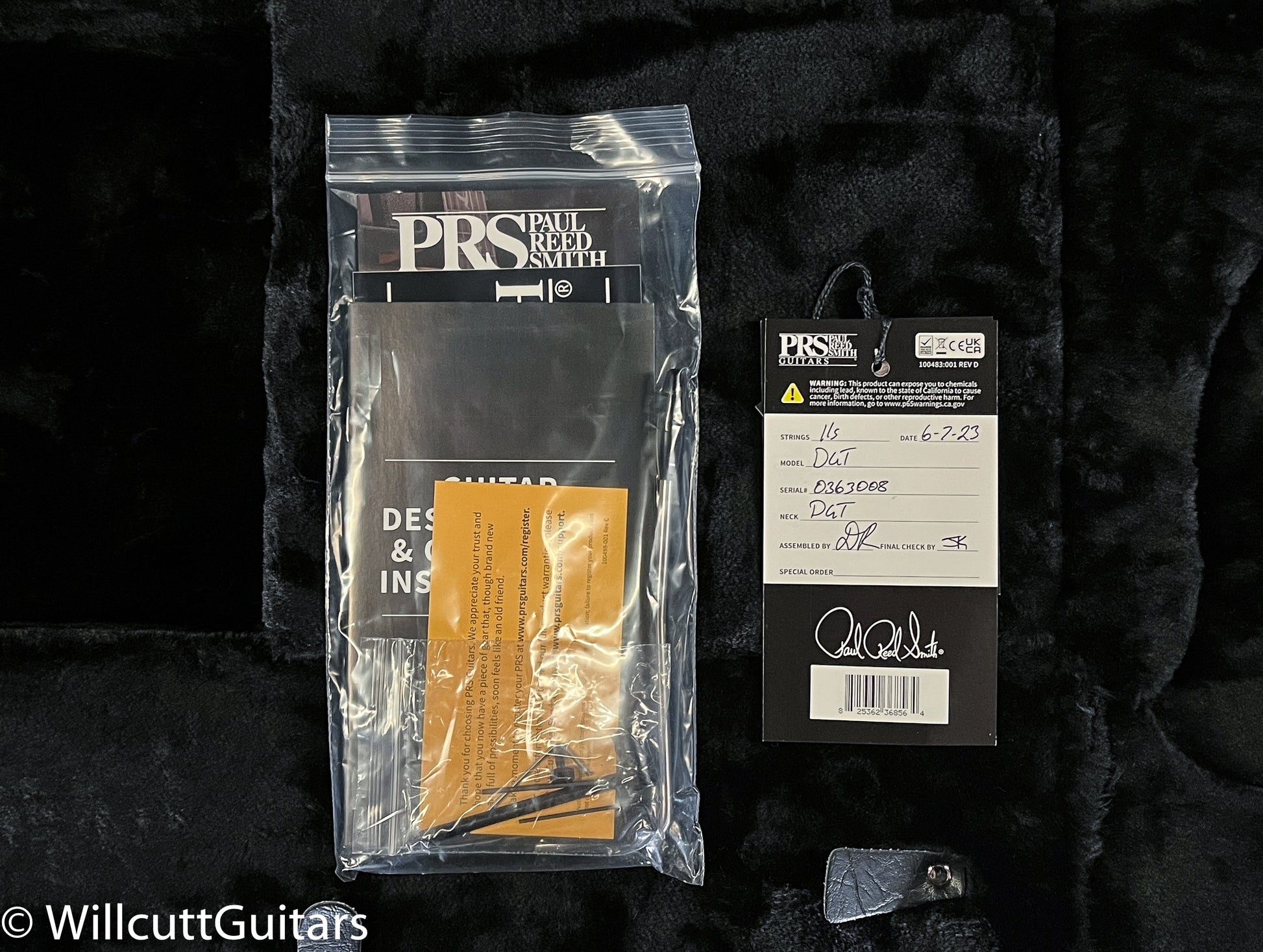 PRS DGT David Grissom Tremolo Gold Top (008)