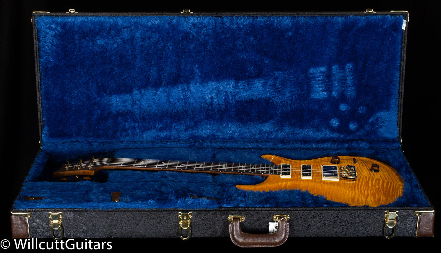 PRS Wood Library Studio Santana Yellow 10 Top Torrefied Maple Neck (152)