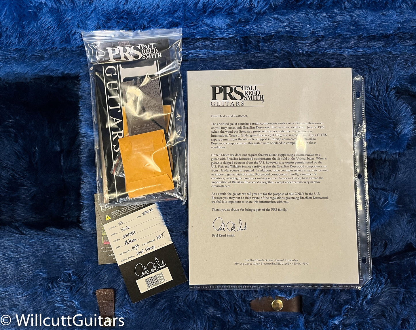 PRS Wood Library Studio Santana Yellow 10 Top Torrefied Maple Neck (152)
