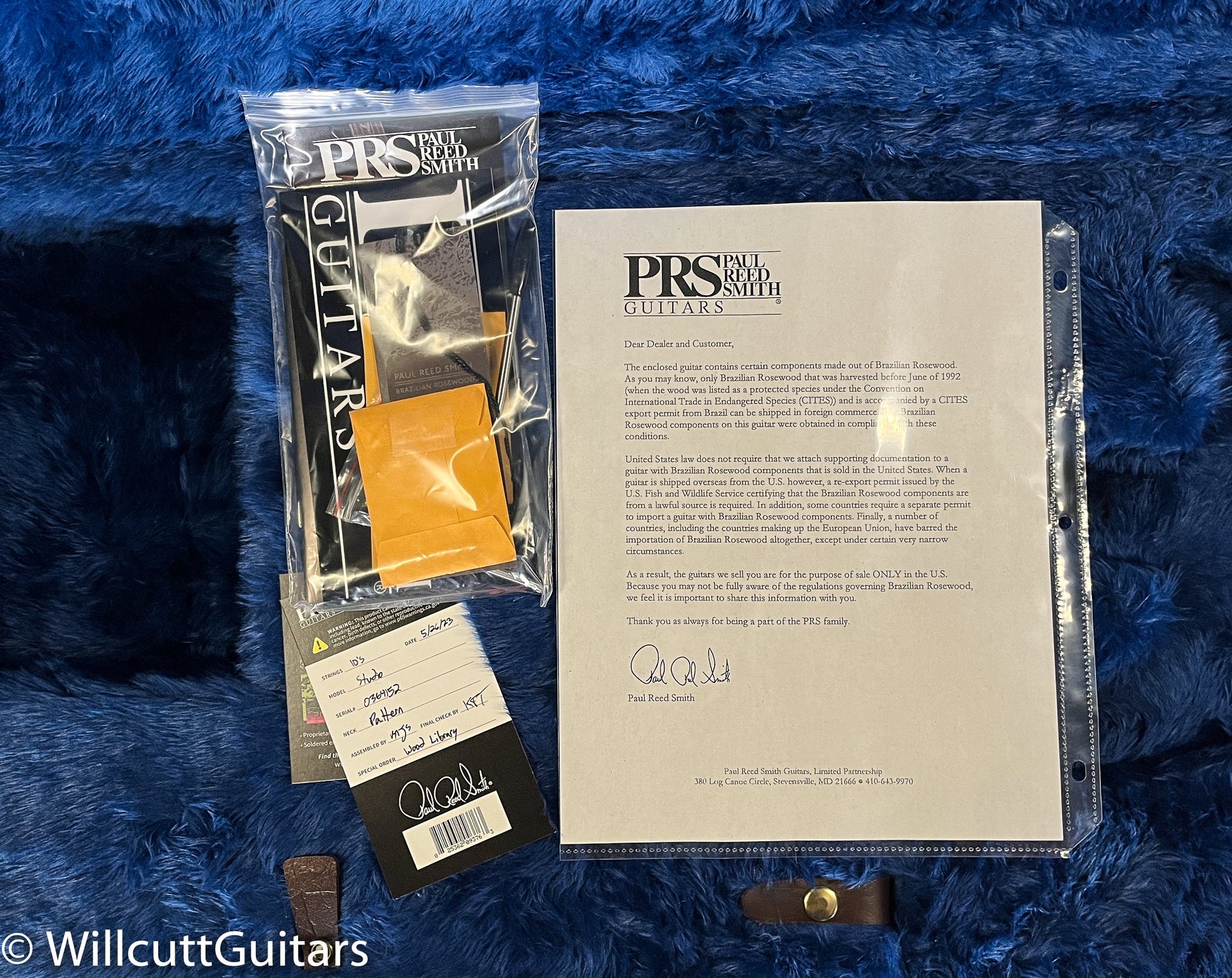PRS Wood Library Studio Santana Yellow 10 Top Torrefied Maple Neck (152)