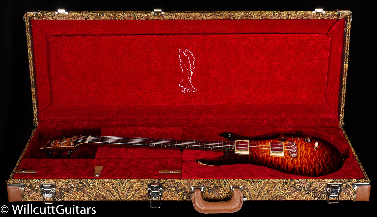 PRS Private Stock 10329 Custom 22-08 Electric Tiger Glow Smokeburst (534)