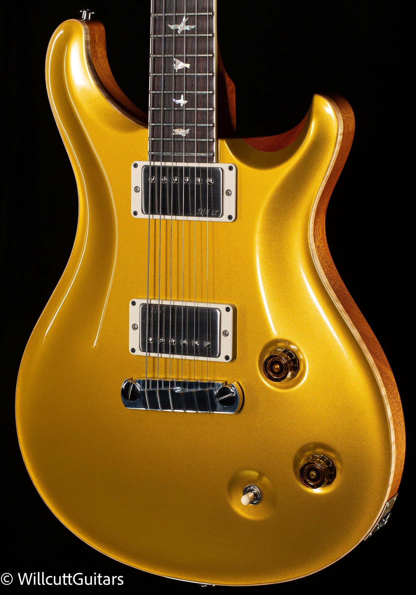 PRS "McCarty, Flame Maple Non-10 top Gold Top (178)
