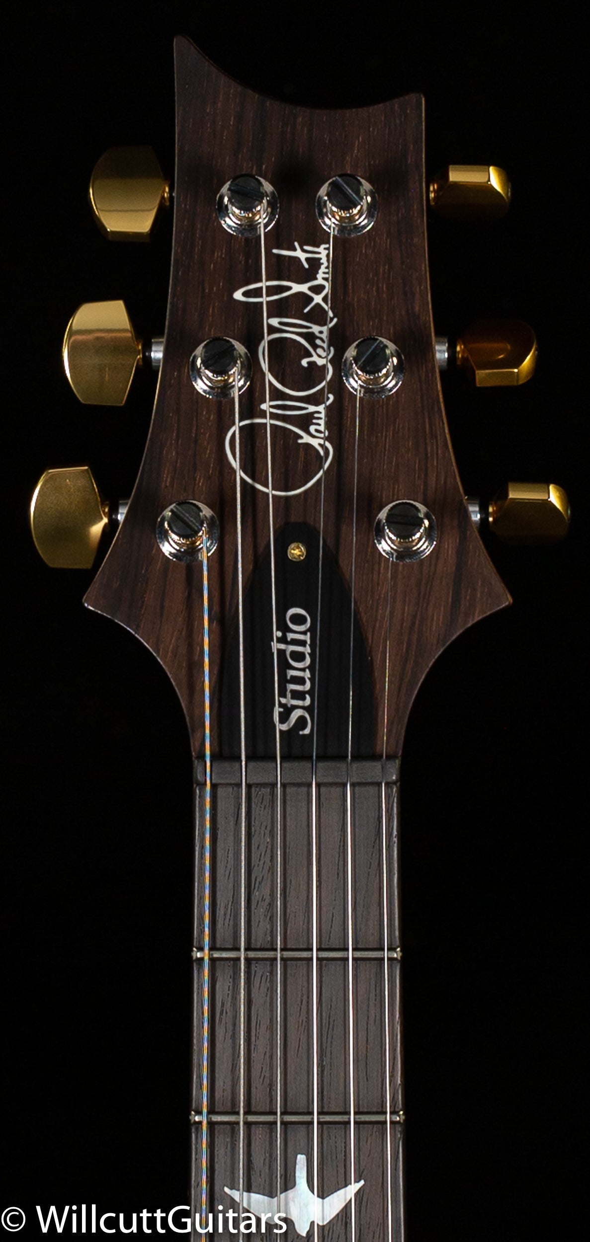 PRS Wood Library Studio Black Gold Burst 10 Top Torrefied Maple Neck (062)