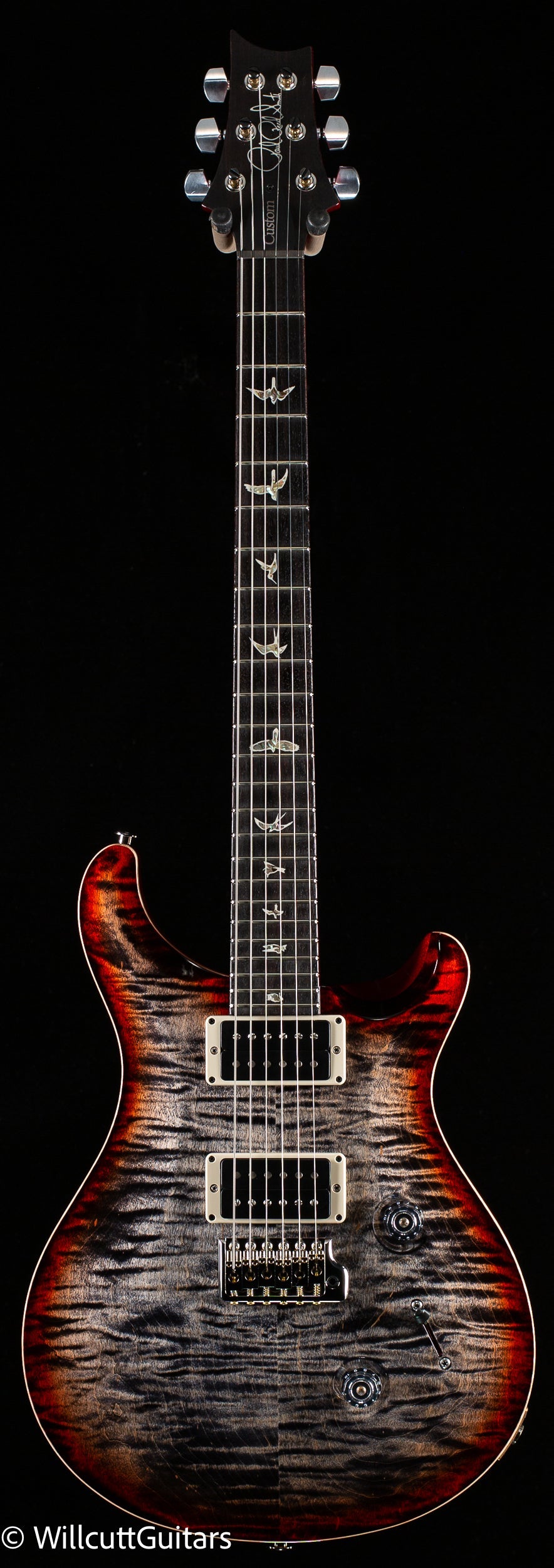 PRS Custom 24 Charcoal Cherry Sunburst (899)