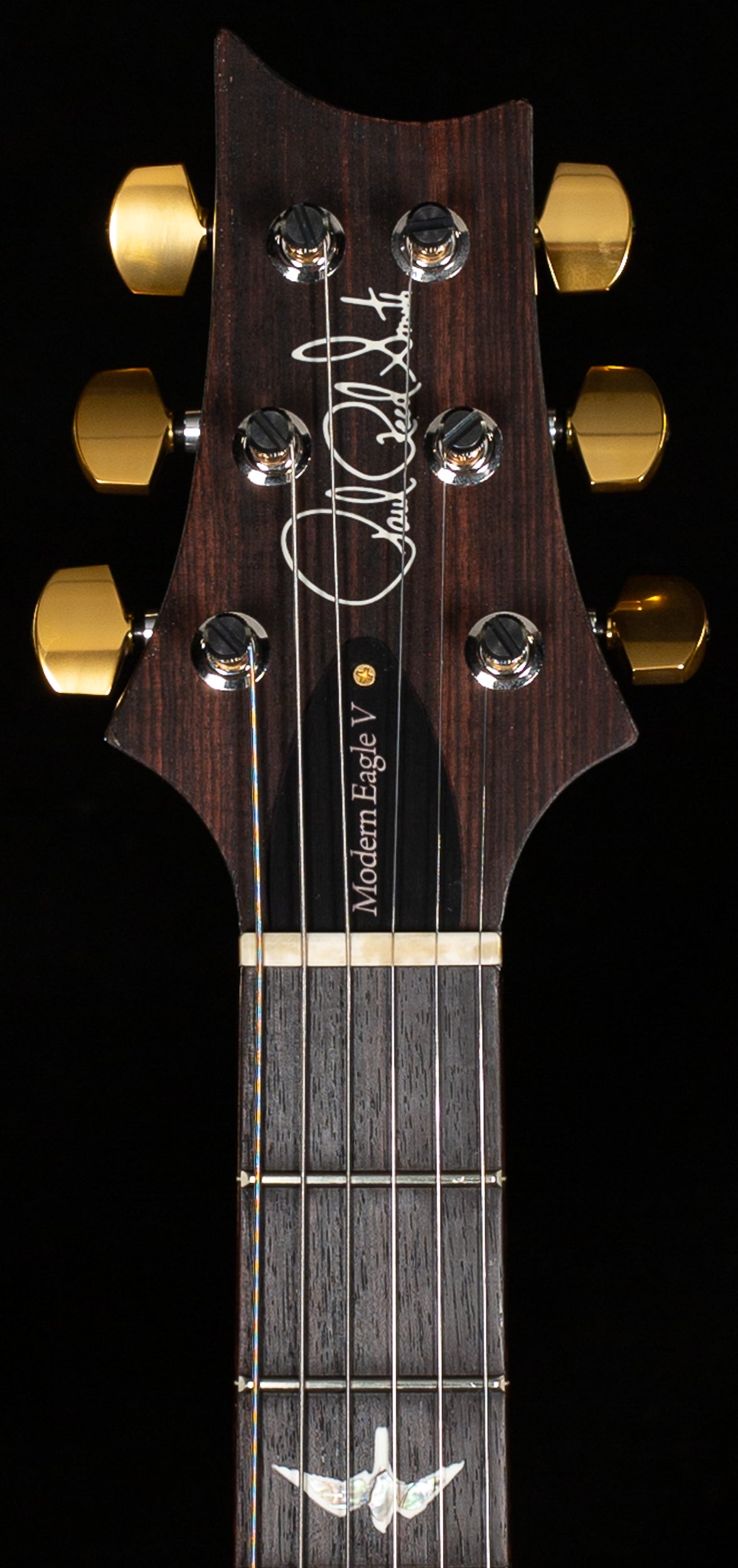 PRS Modern Eagle V Charcoal Burst 10 Top (263)