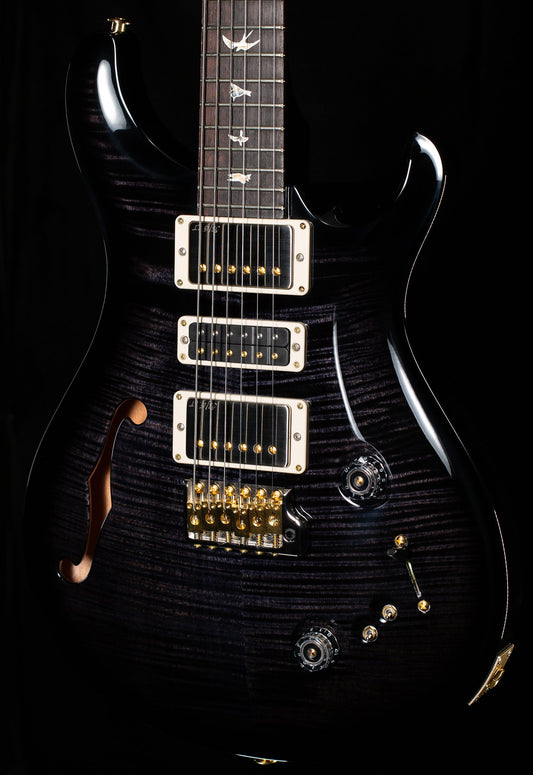 PRS Special Semi-Hollow Charcoal Burst Wrap 10 Top (374)