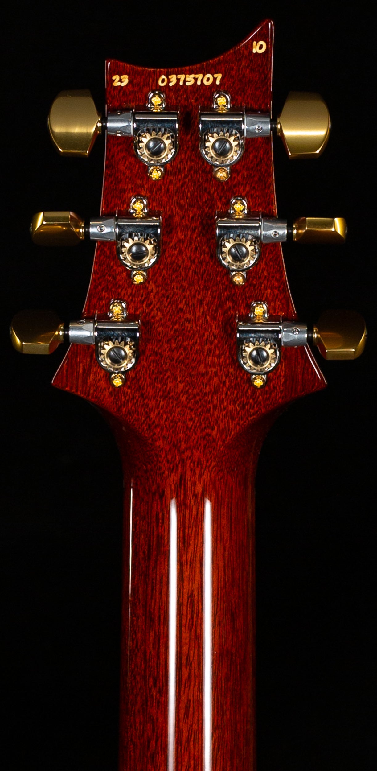 PRS Custom 24 Piezo Orange Tiger 10 Top (707)