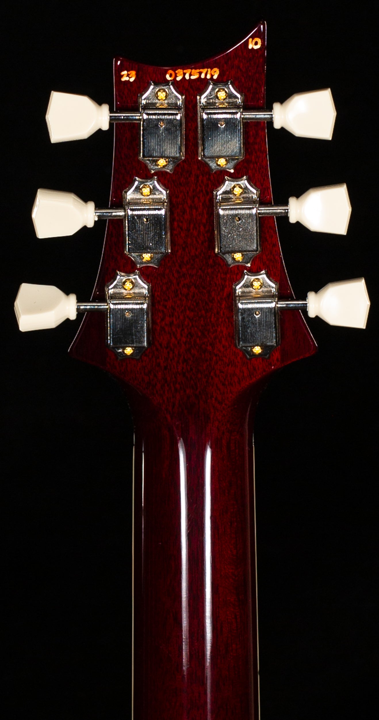 PRS McCarty 594 Hollowbody II Fire Red Smoke Burst 10 top (719)