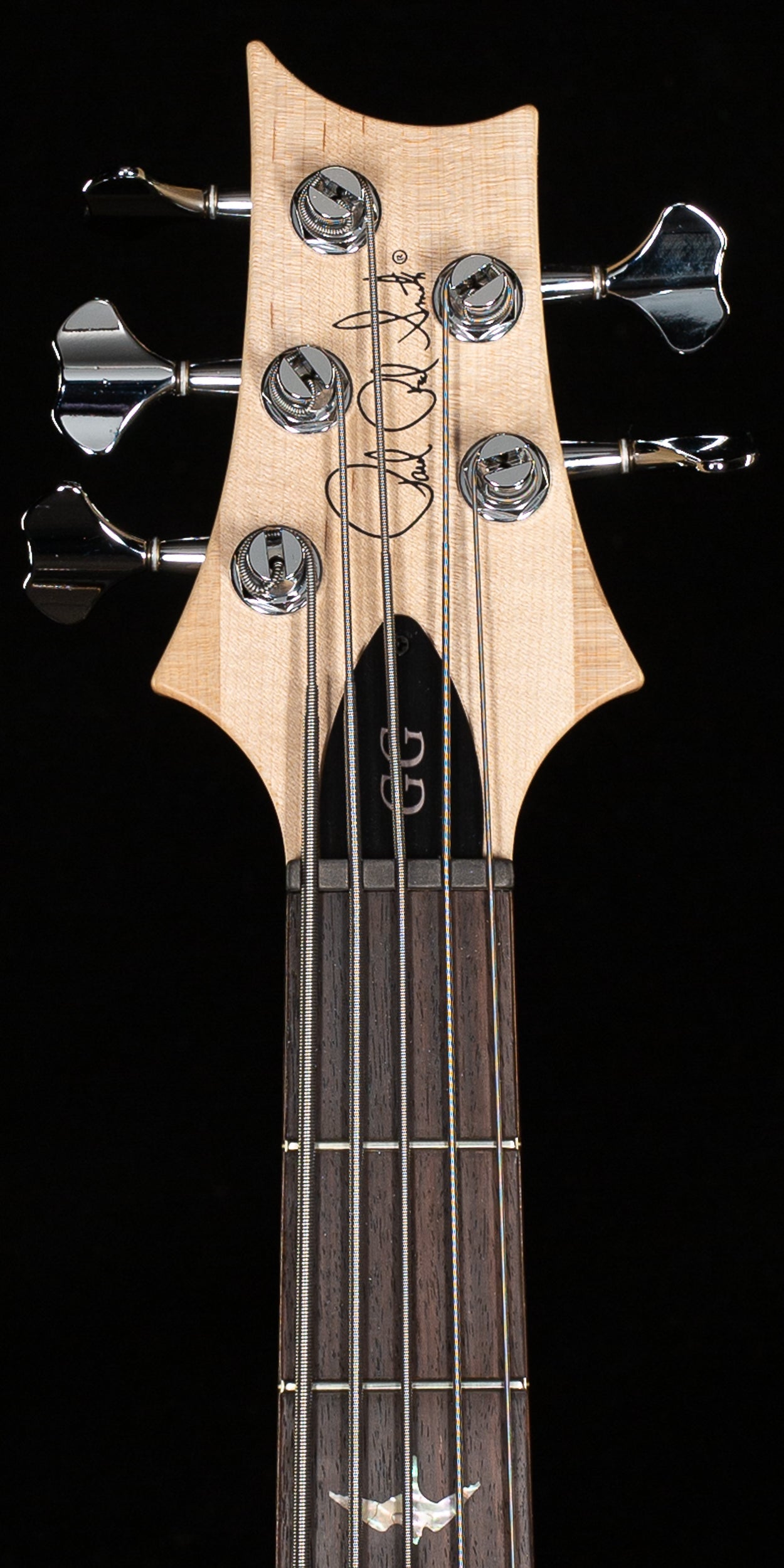 PRS Grainger 5 String Bass Fire Red Burst 10 Top (955)
