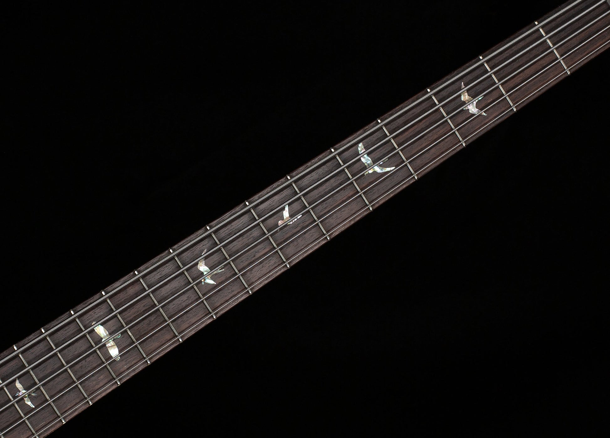 PRS Grainger 5 String Bass Fire Red Burst 10 Top (955)