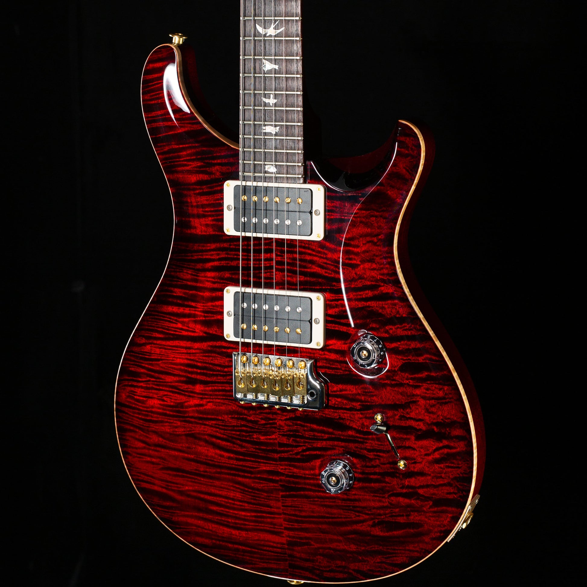 PRS Custom 24 Fire Red Burst 10 Top (180)