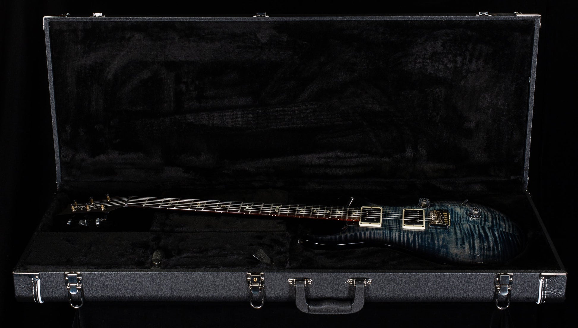 PRS Custom 24 Custom Color Faded Whale Blue Burst Wrap (718)